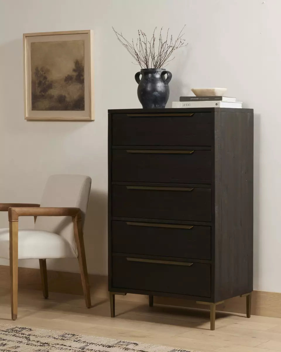 WINSTON DRESSER/ DARK CARBON