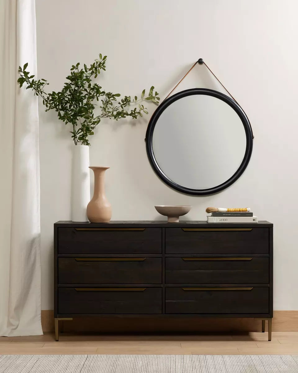 WINSTON DRESSER/ DARK CARBON