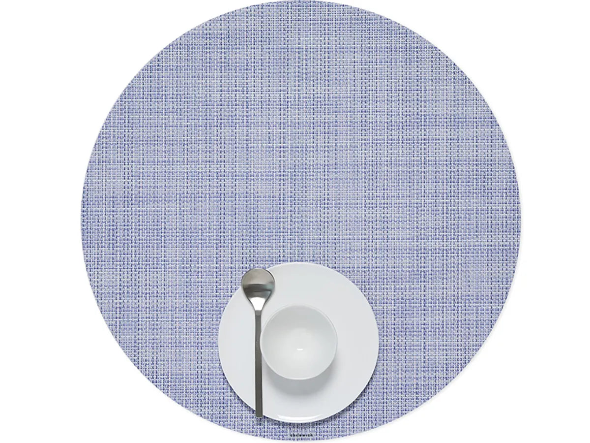 MINI BASKETWEAVE ROUND PLACEMAT