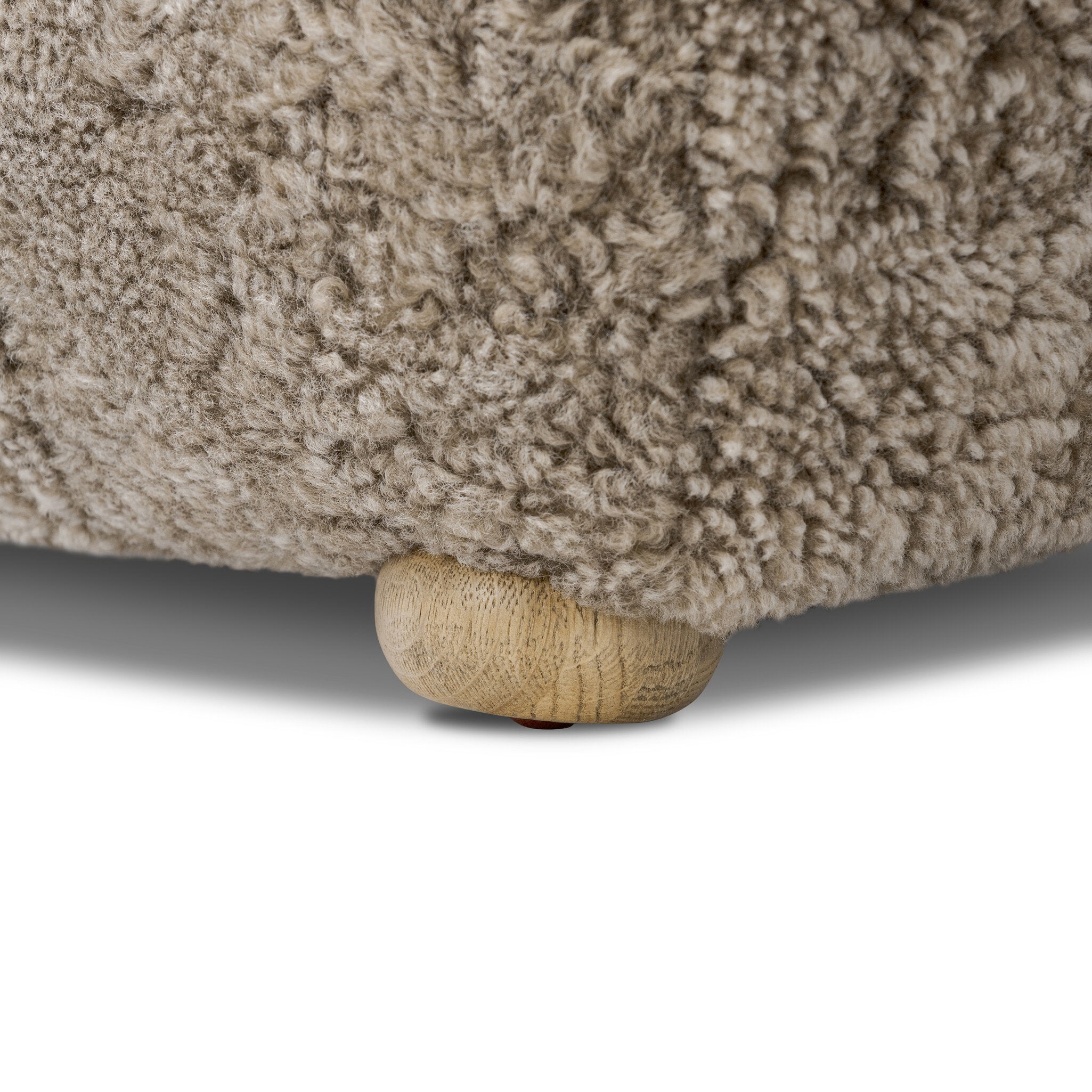 Nico Sherpa Saddle Ottoman