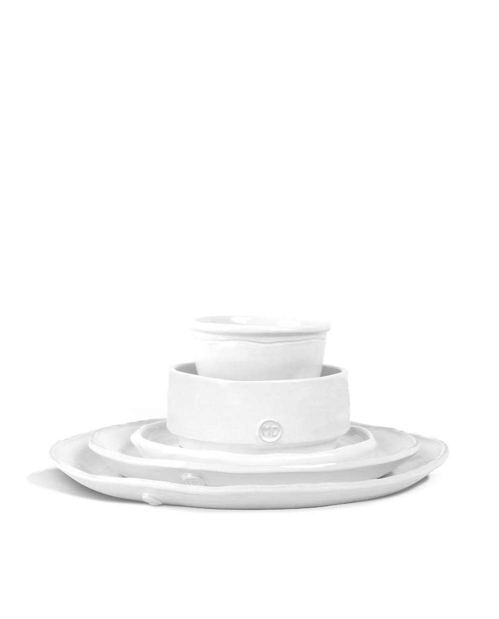 CERAMIC DINNERWARE SET, 5PC