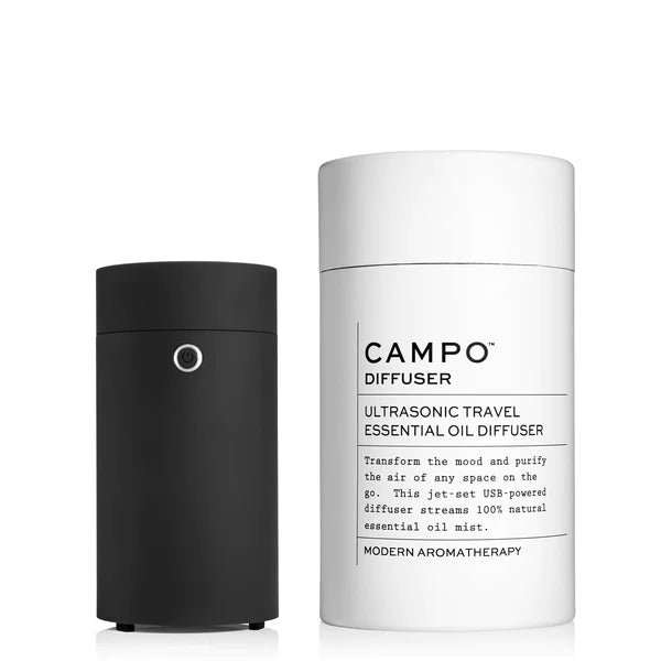 TRAVEL ULTRASONIC ESSENTIAL OIL DIFFUSER - MATTE BLACK