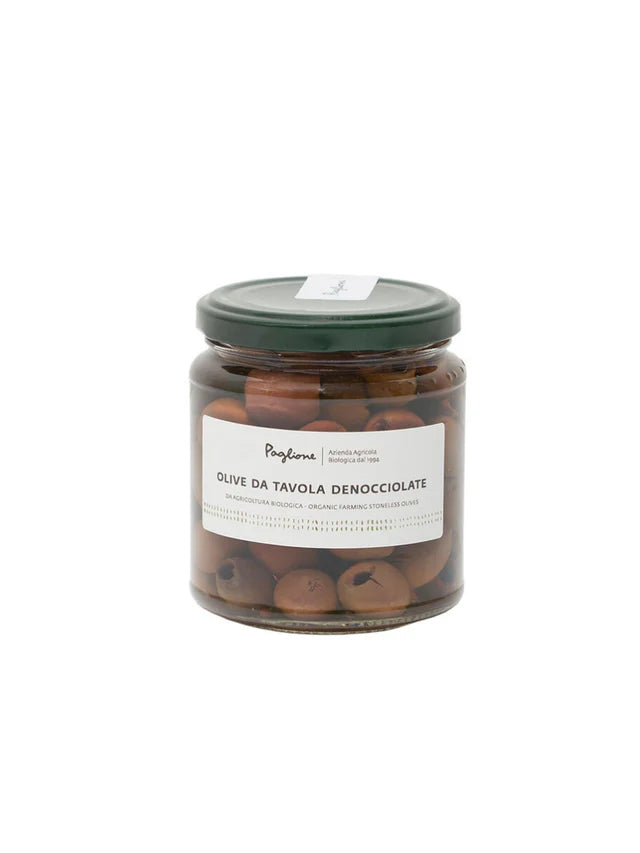 Olives Da Tavola / Organic Pitted Black Olives