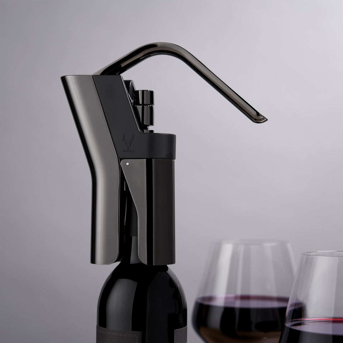 GUNMETAL HEAVYWEIGHT LEVER CORKSCREW