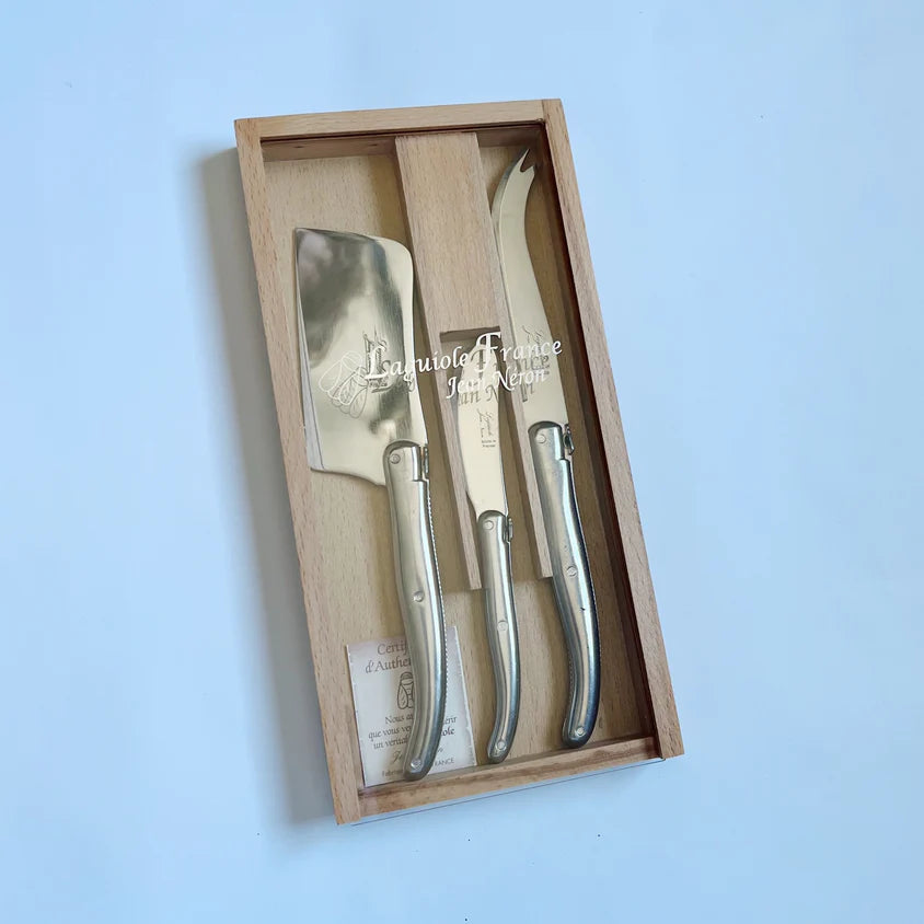 LAGUIOLE LARGE CHEESE SET