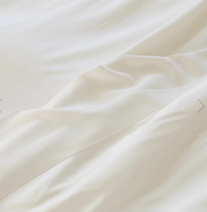 POM POM BAMBOO SATEEN SHEET SET - IVORY