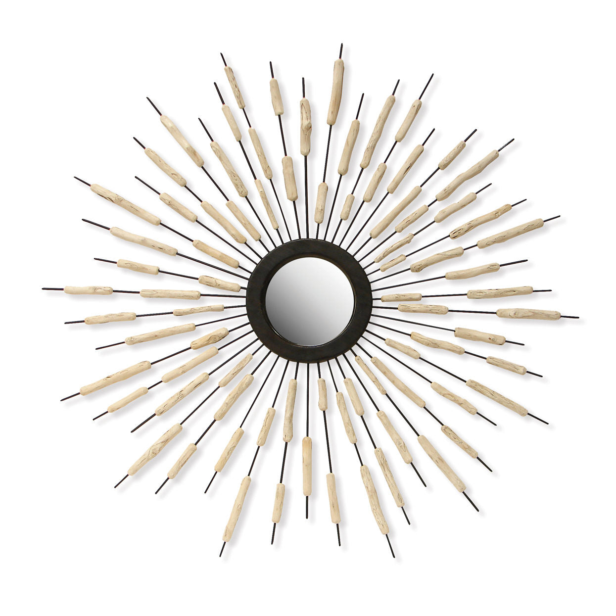 WHITE PORCUPINE MIRROR