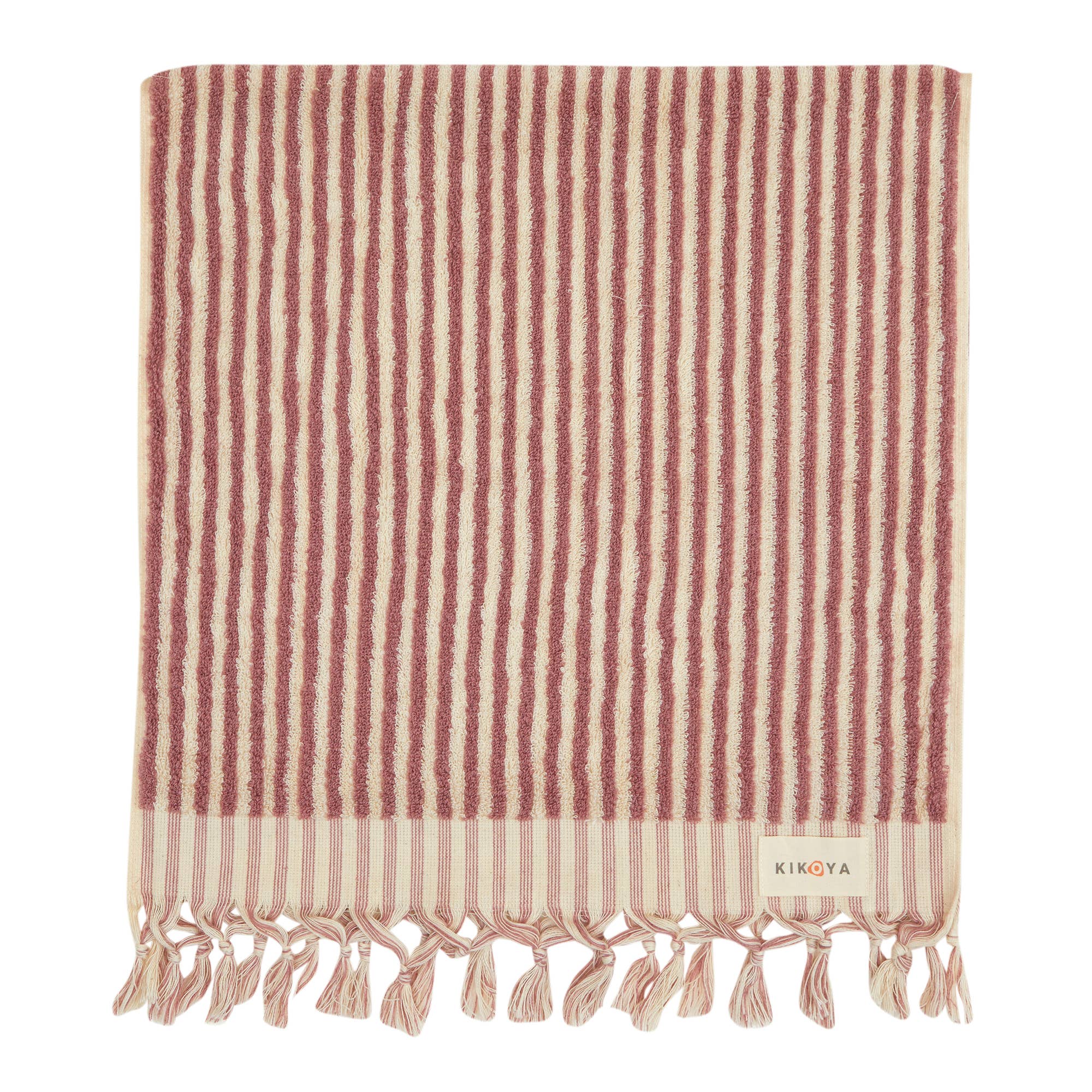 Stripe Bubble Handloomed Turkish Hand Towels 17x38" Bohemian