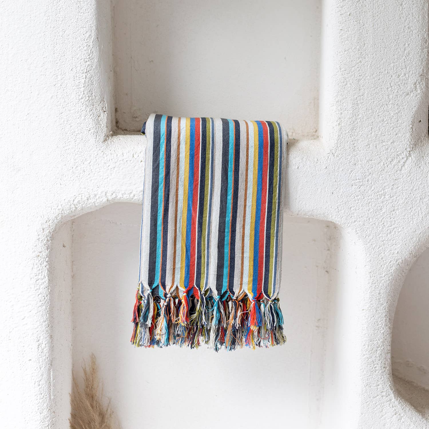 Turkish Bath & Beach Towel - Bright Multi