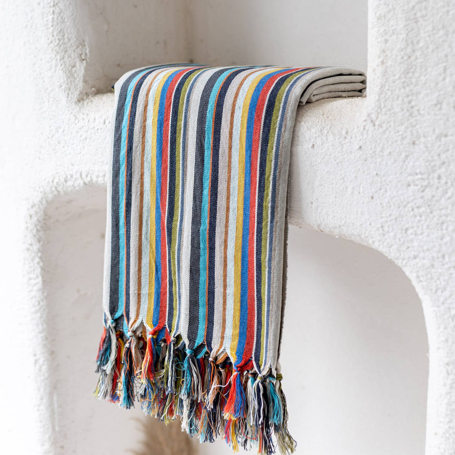 Turkish Bath & Beach Towel - Bright Multi