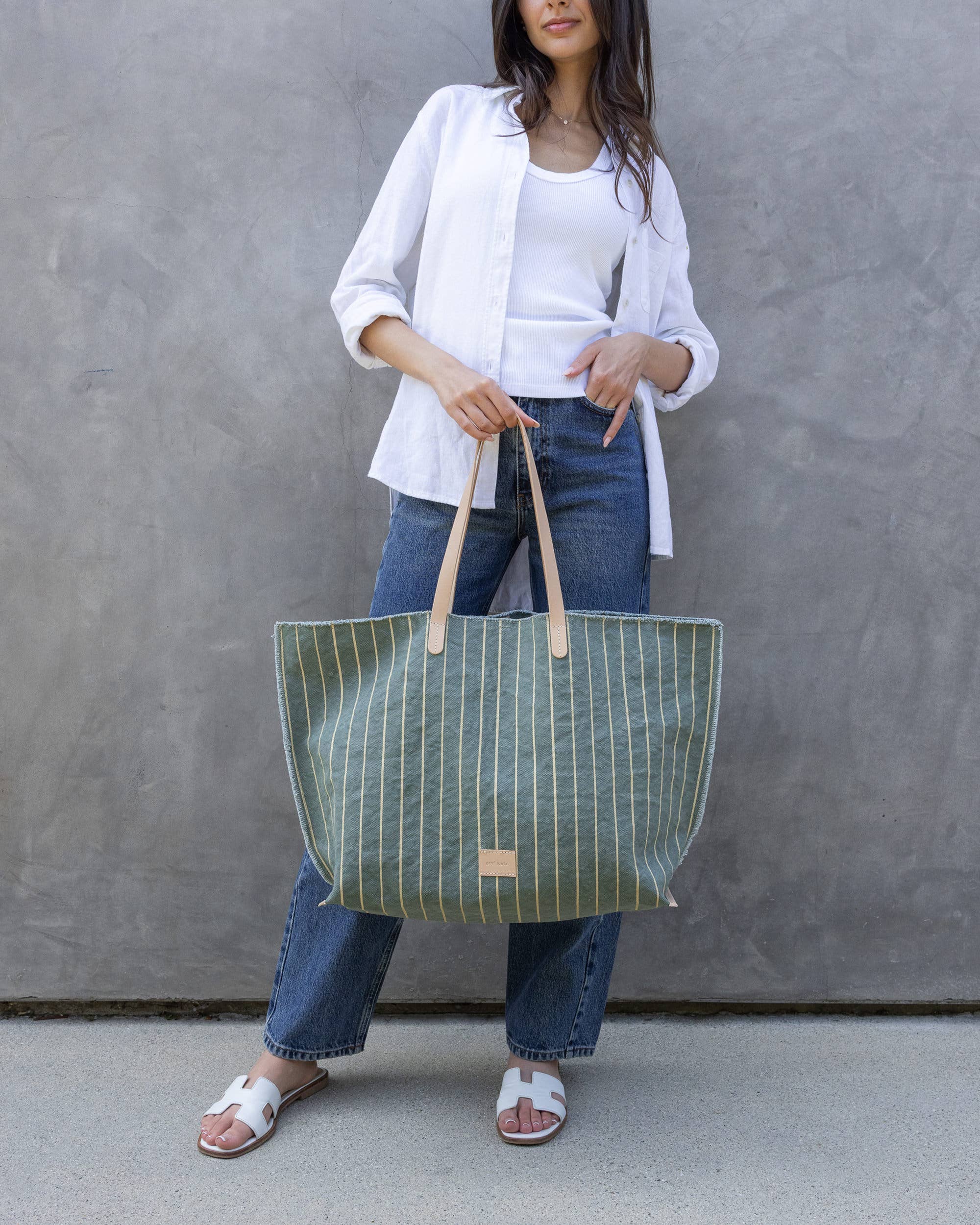 Hana Canvas Boat Bag - Coastline