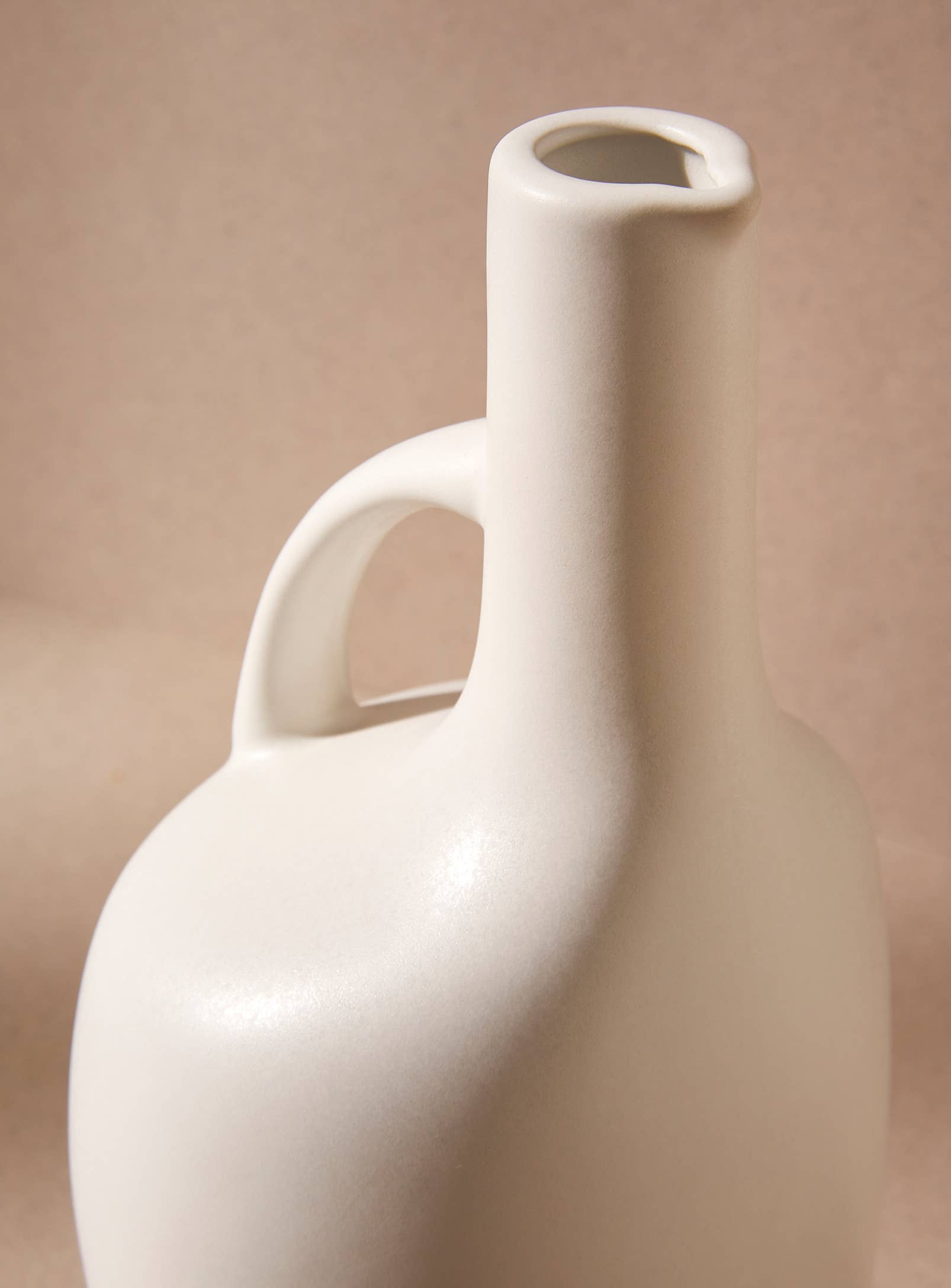 Handmade Stoneware Olive Oil Dispenser | Canard 34 oz