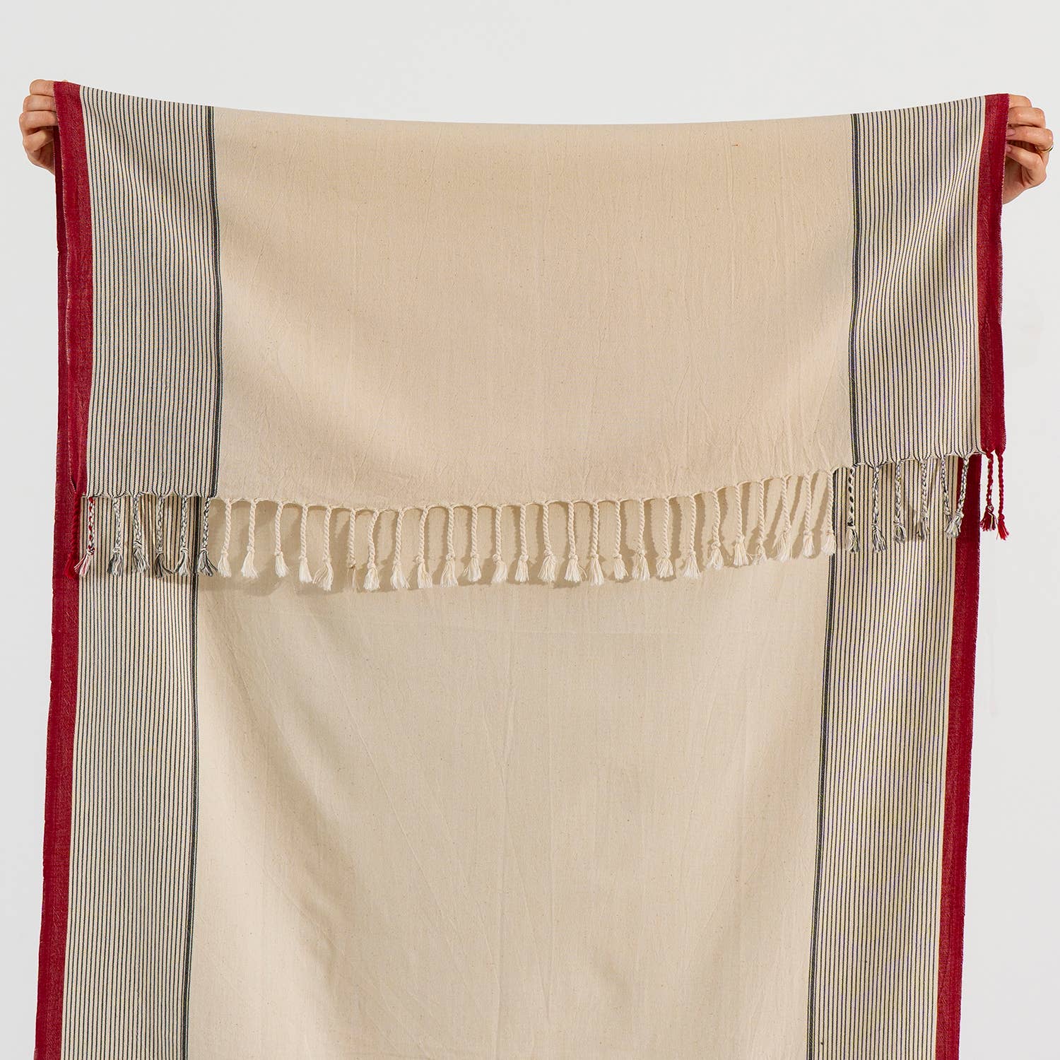 Turkish Bath & Beach Towel -  Peshtemal Hammam Red