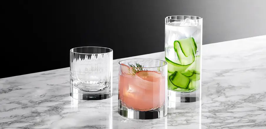 FLUTED - DOUBLE OLD-FASHIONED TUMBLER