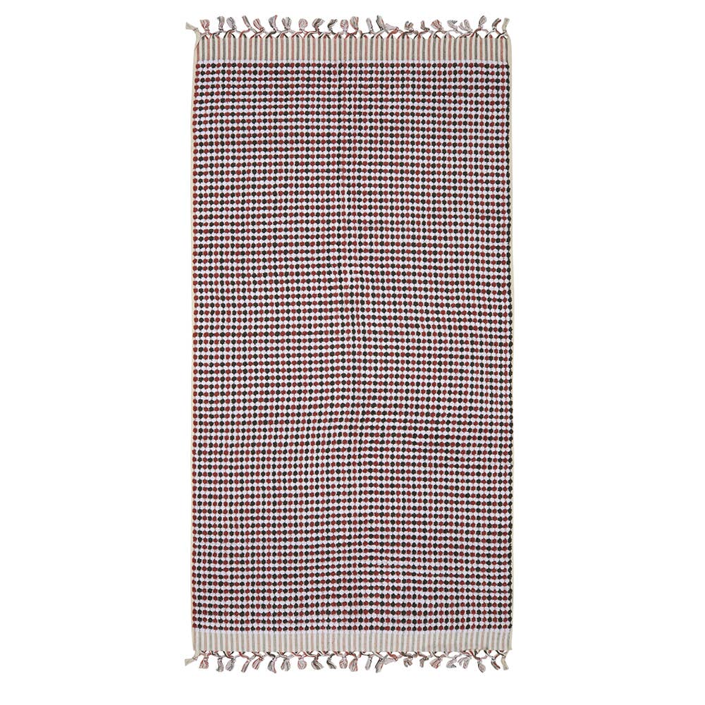 Pompom Bubble Handloom Bath Turkish Towels Farmhouse Decor