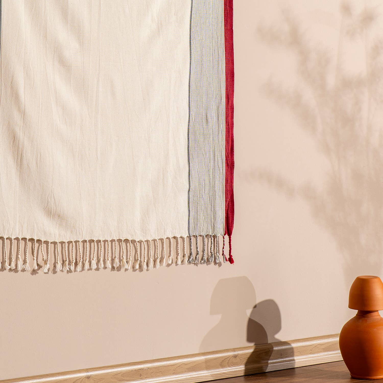 Turkish Bath & Beach Towel -  Peshtemal Hammam Red