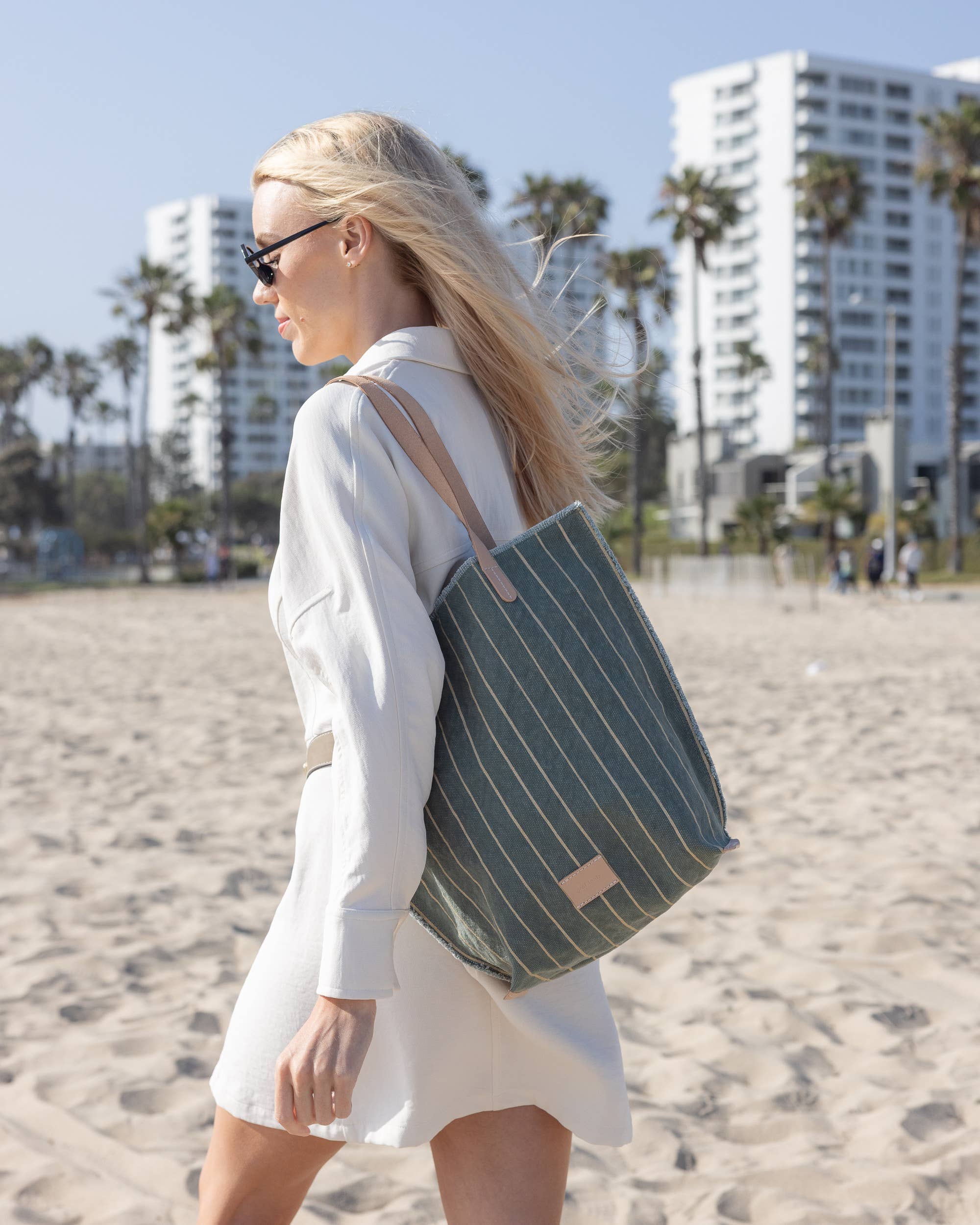 Hana Canvas Tote - Coastline