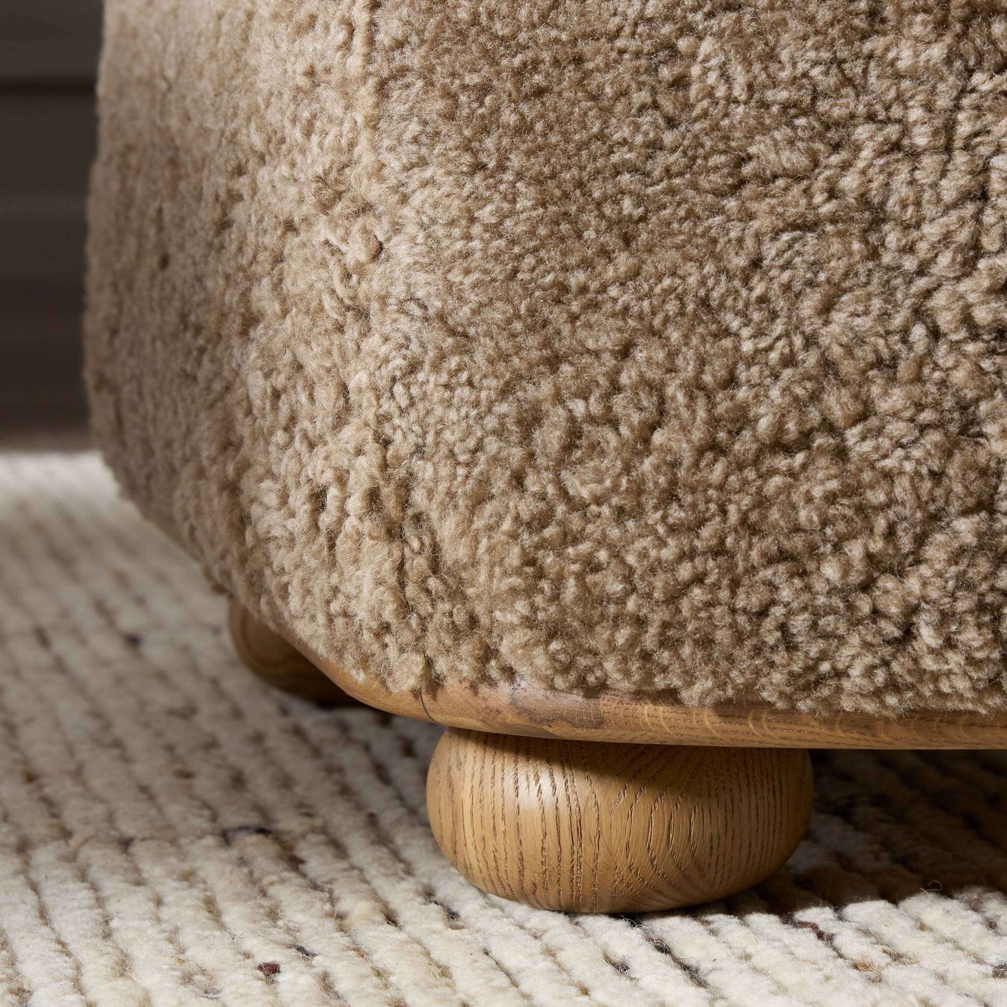 Nico Sherpa Ottoman