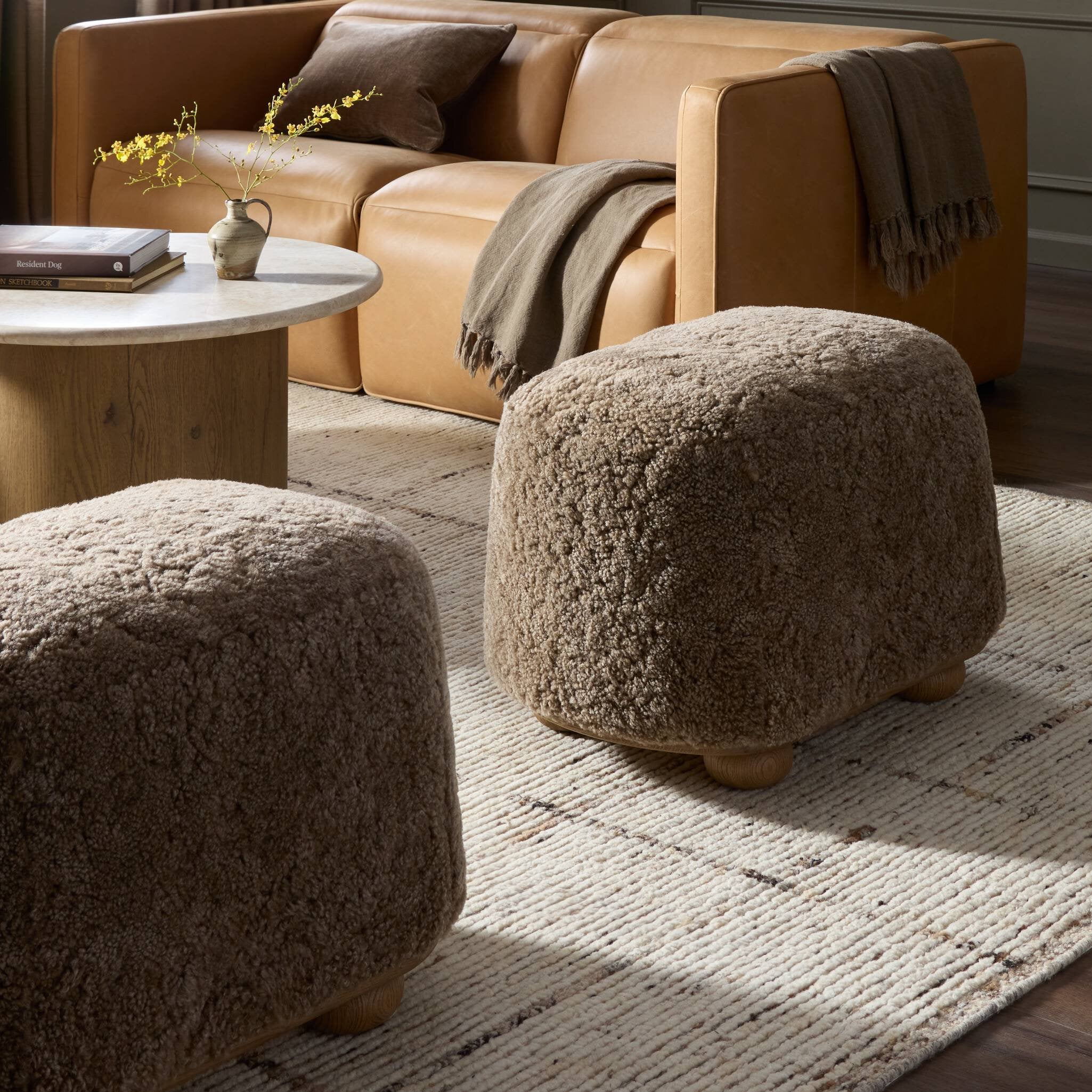 Nico Sherpa Ottoman