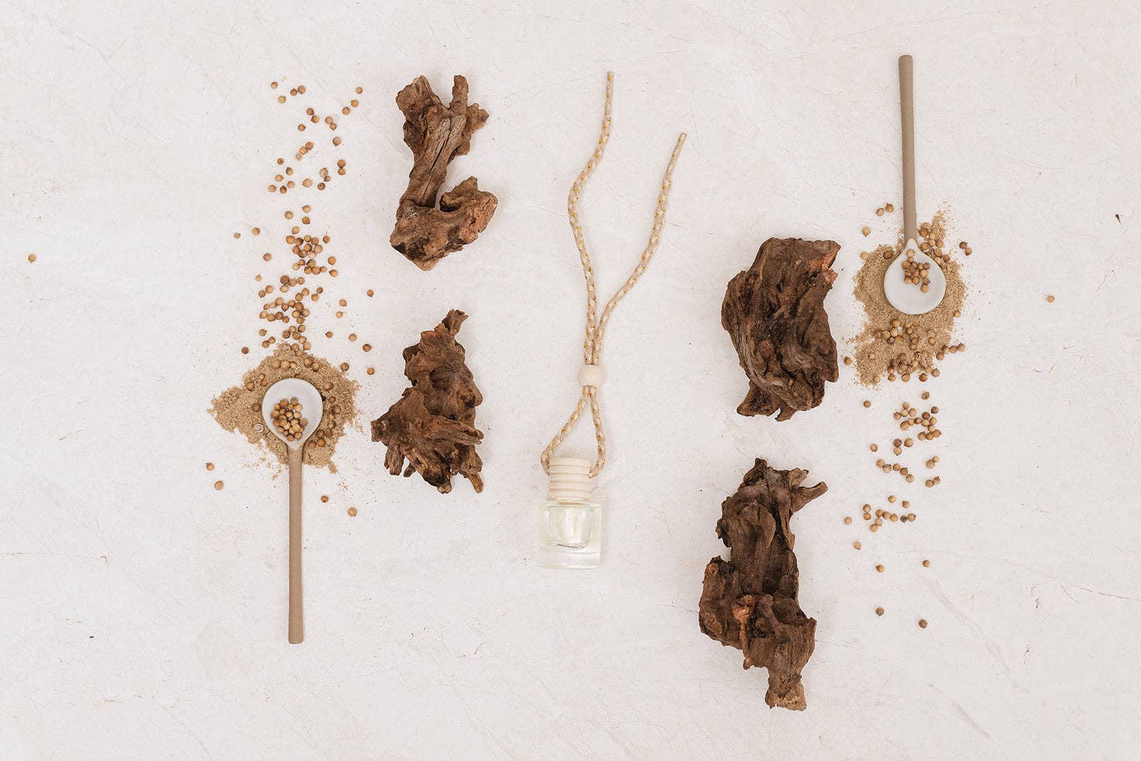 Palo Santo: Car Diffuser - Amber, Palo Santo Wood, Musk