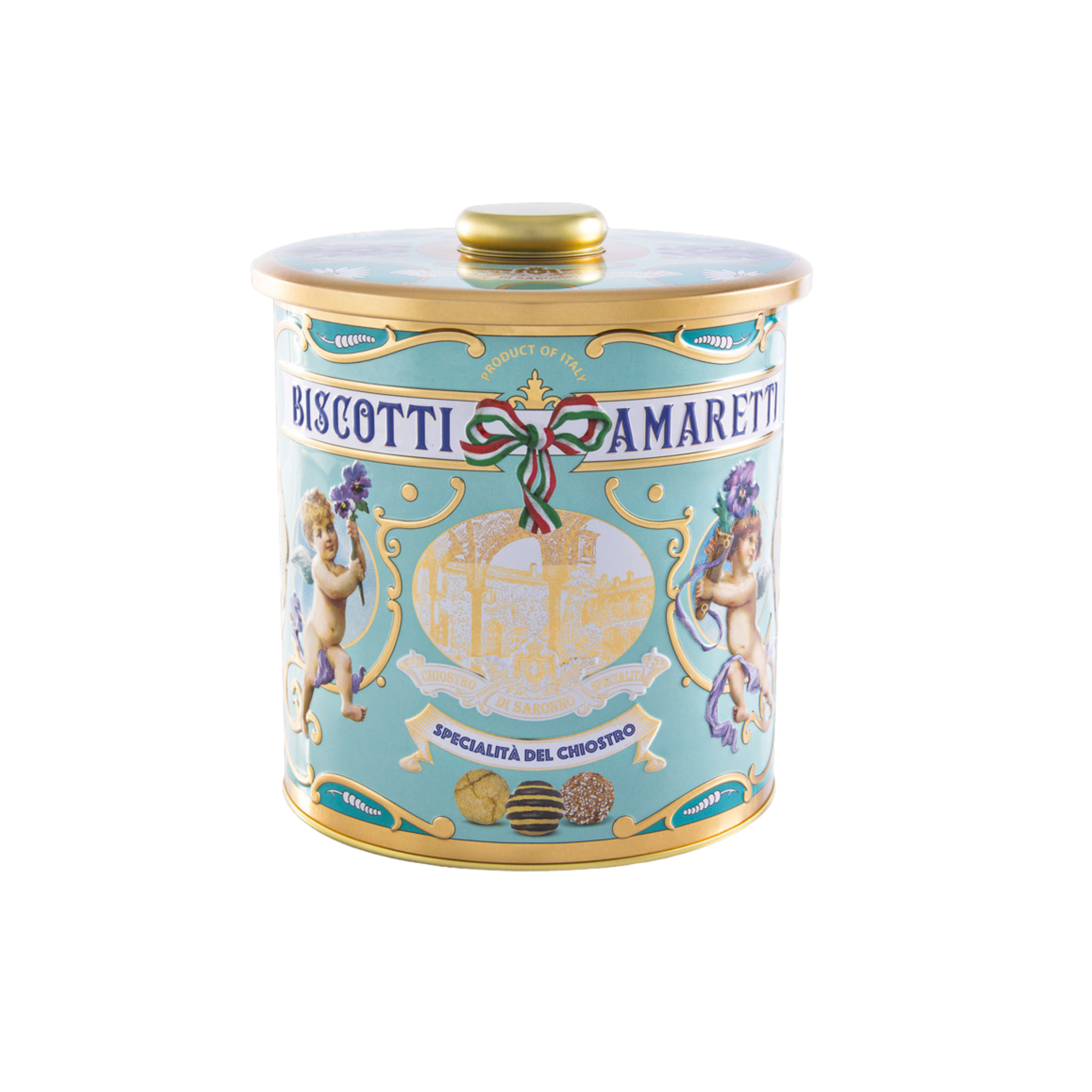 Biscottiera Tin - Classic Amaretti