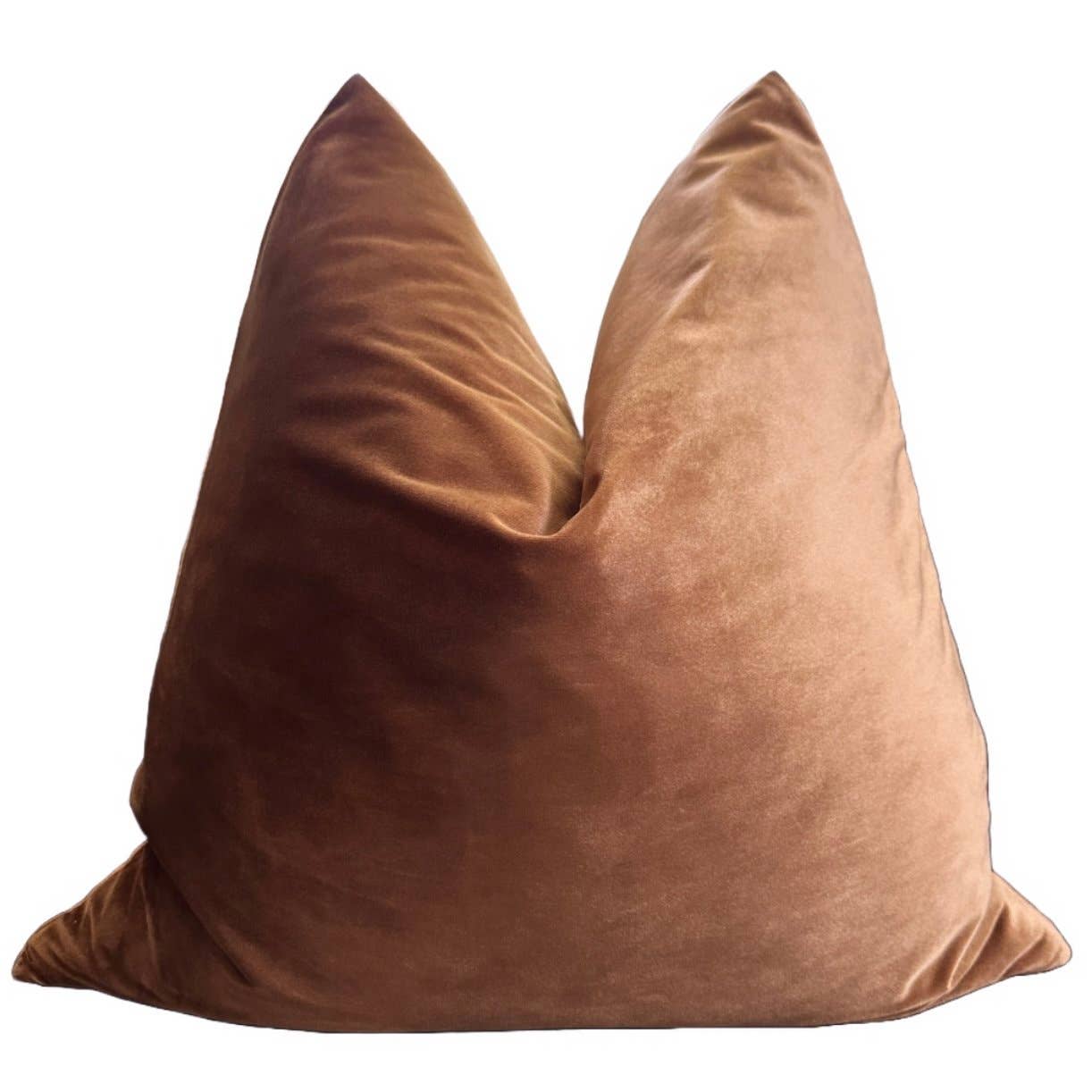 Cinnamon Velvet Pillow