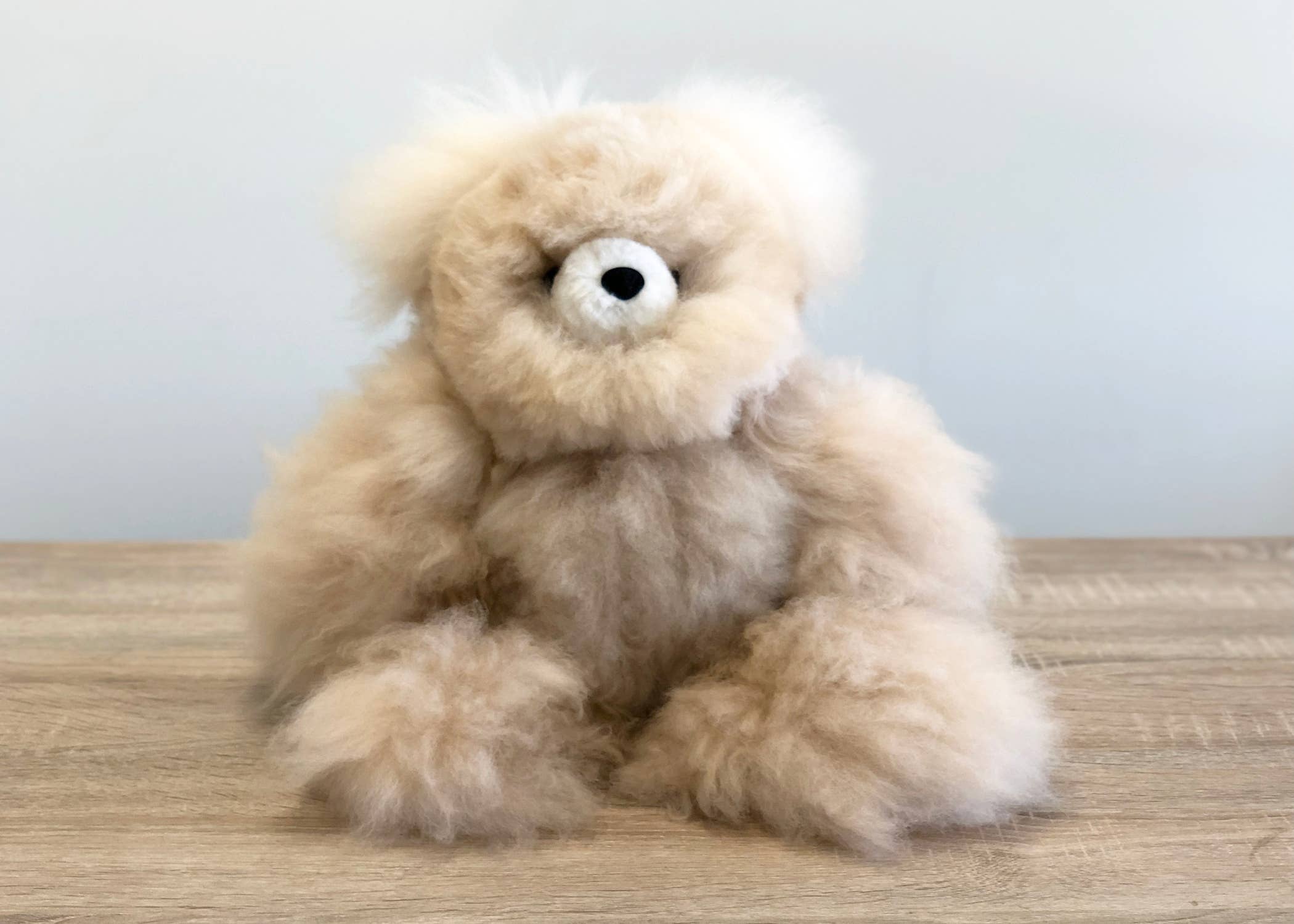 21" Large Alpaca Stuffed Animal - Bear