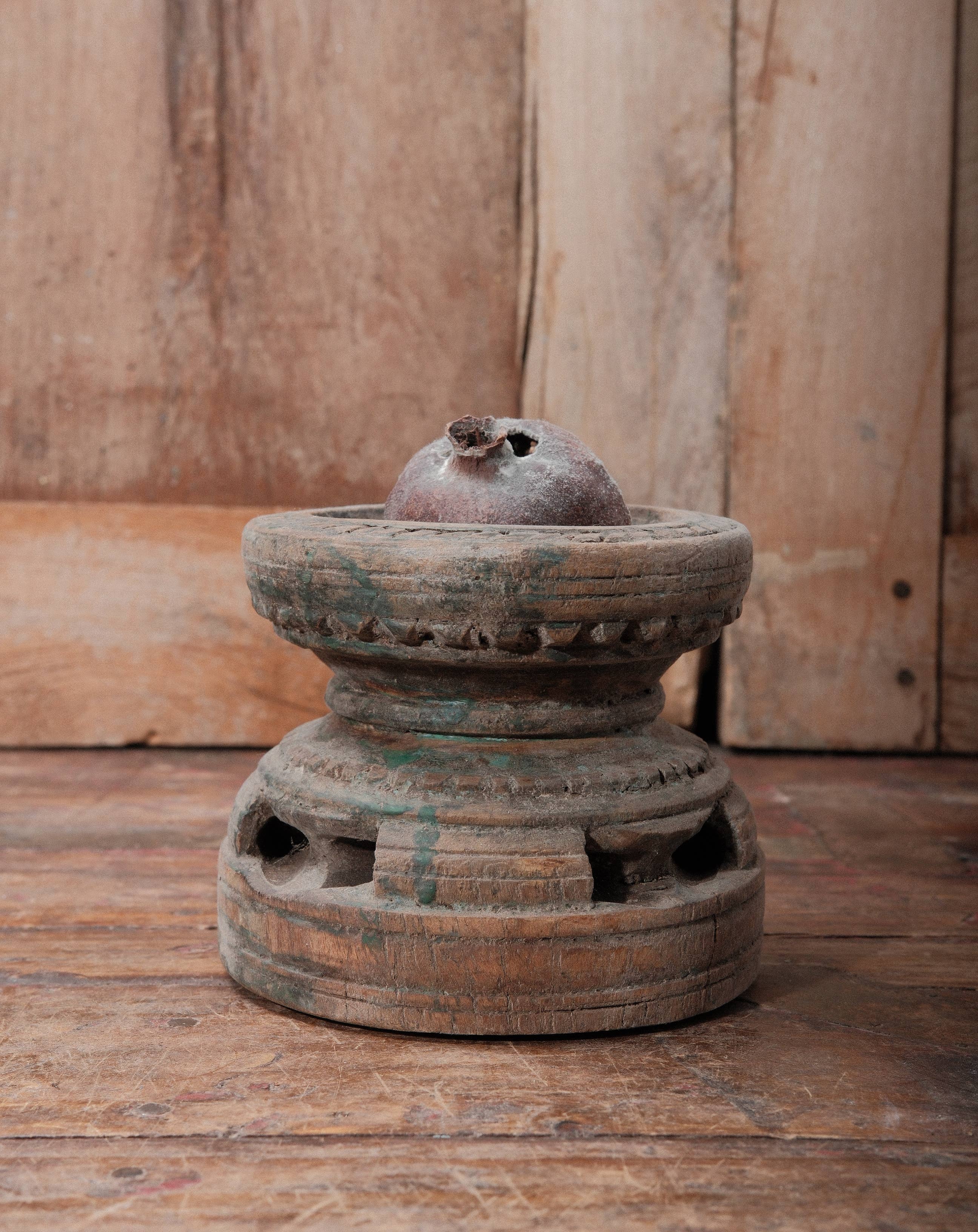 Vintage Binjani Candle Holder