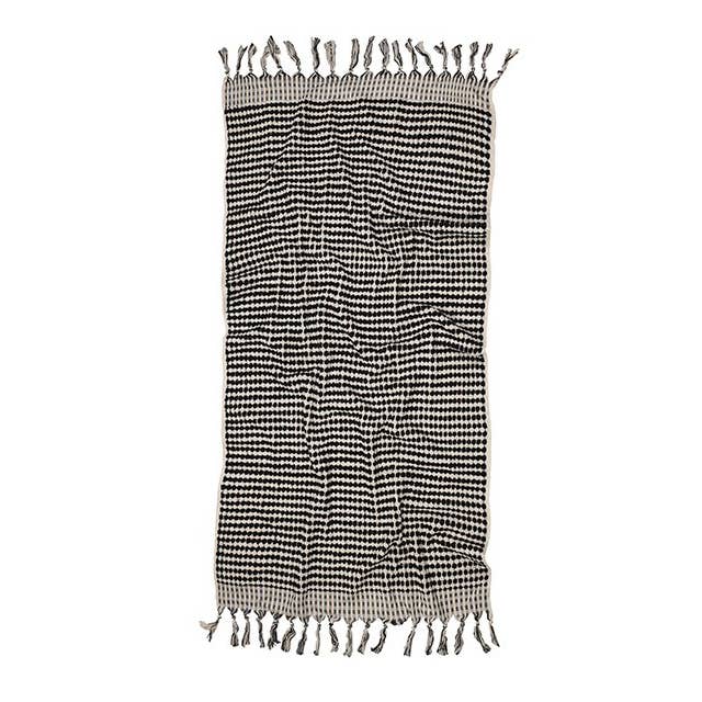 Pompom Bubble Turkish Bath & Beach Towel