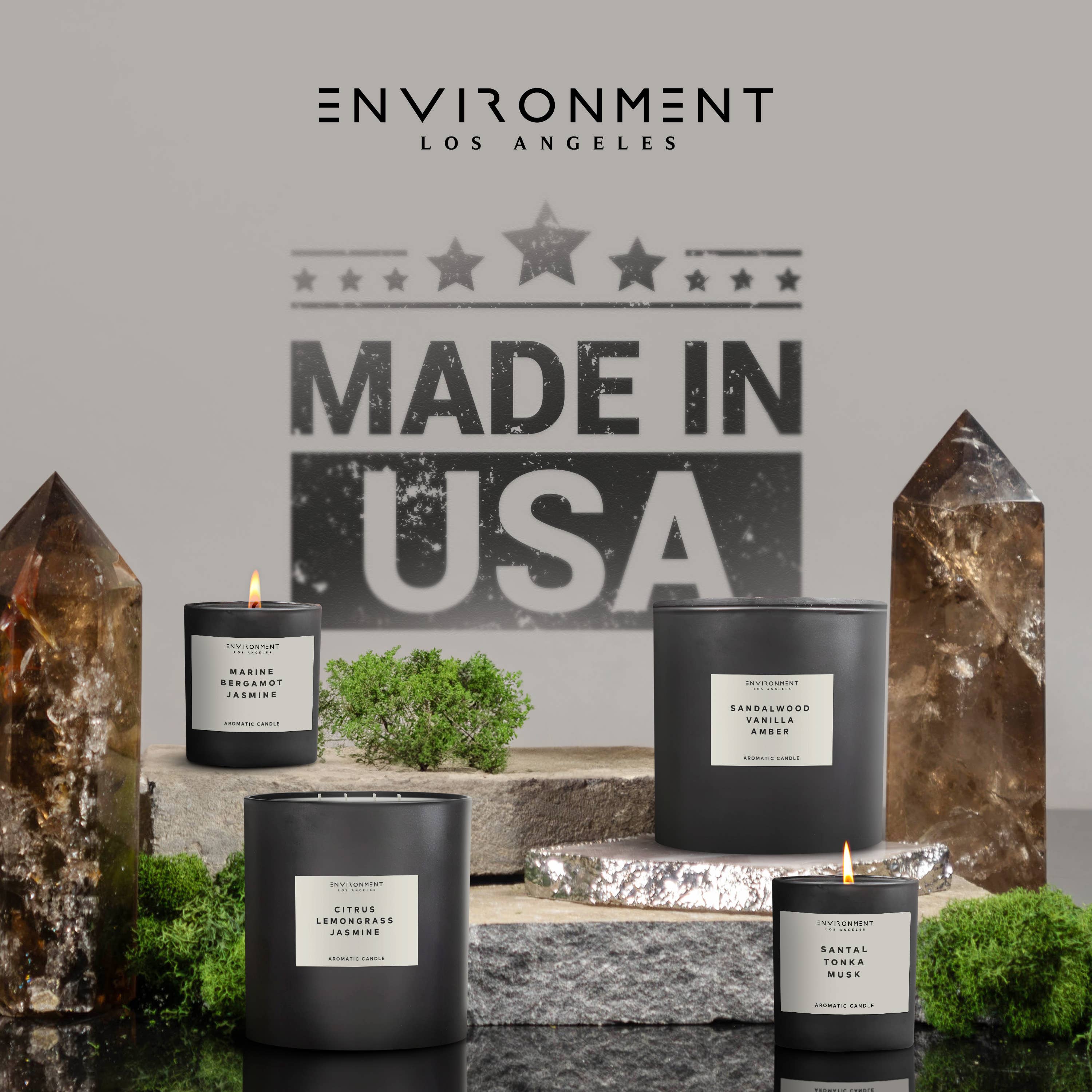8oz Inspired by Le Labo and Fairmont Hotel® Candle with Lid