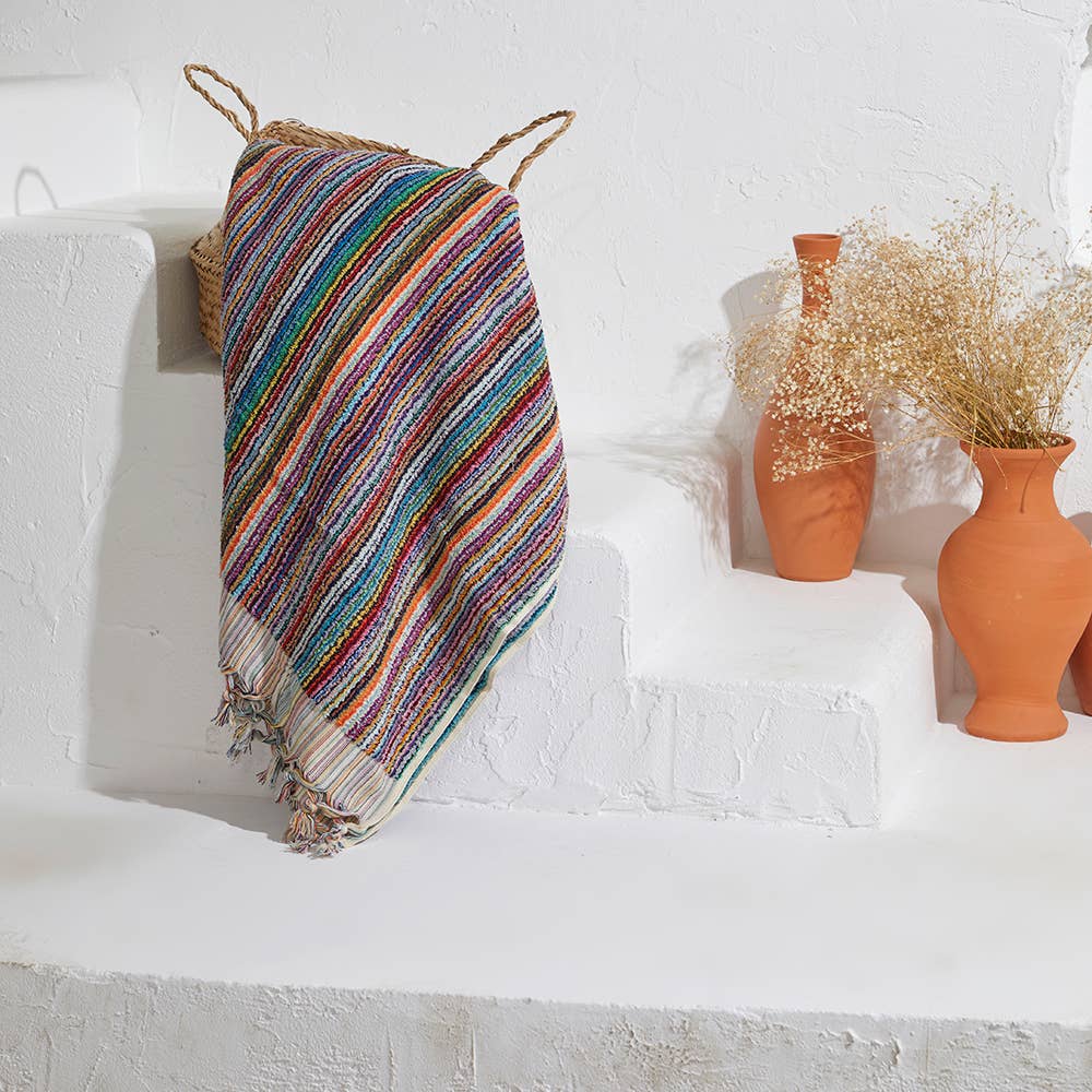 Turkish Stripe Bath & Beach Towel