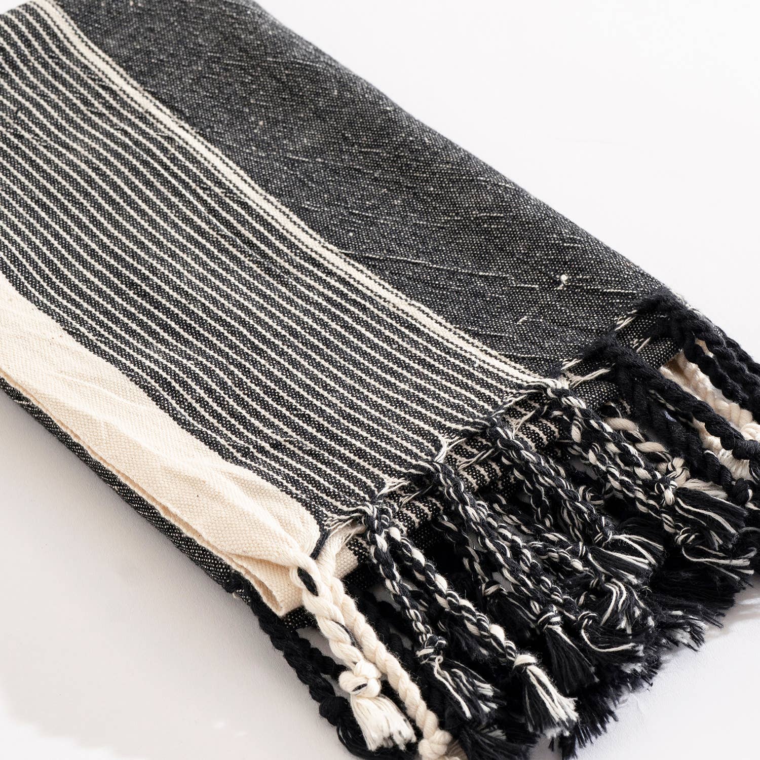 Turkish Bath & Beach Towel - Charcoal