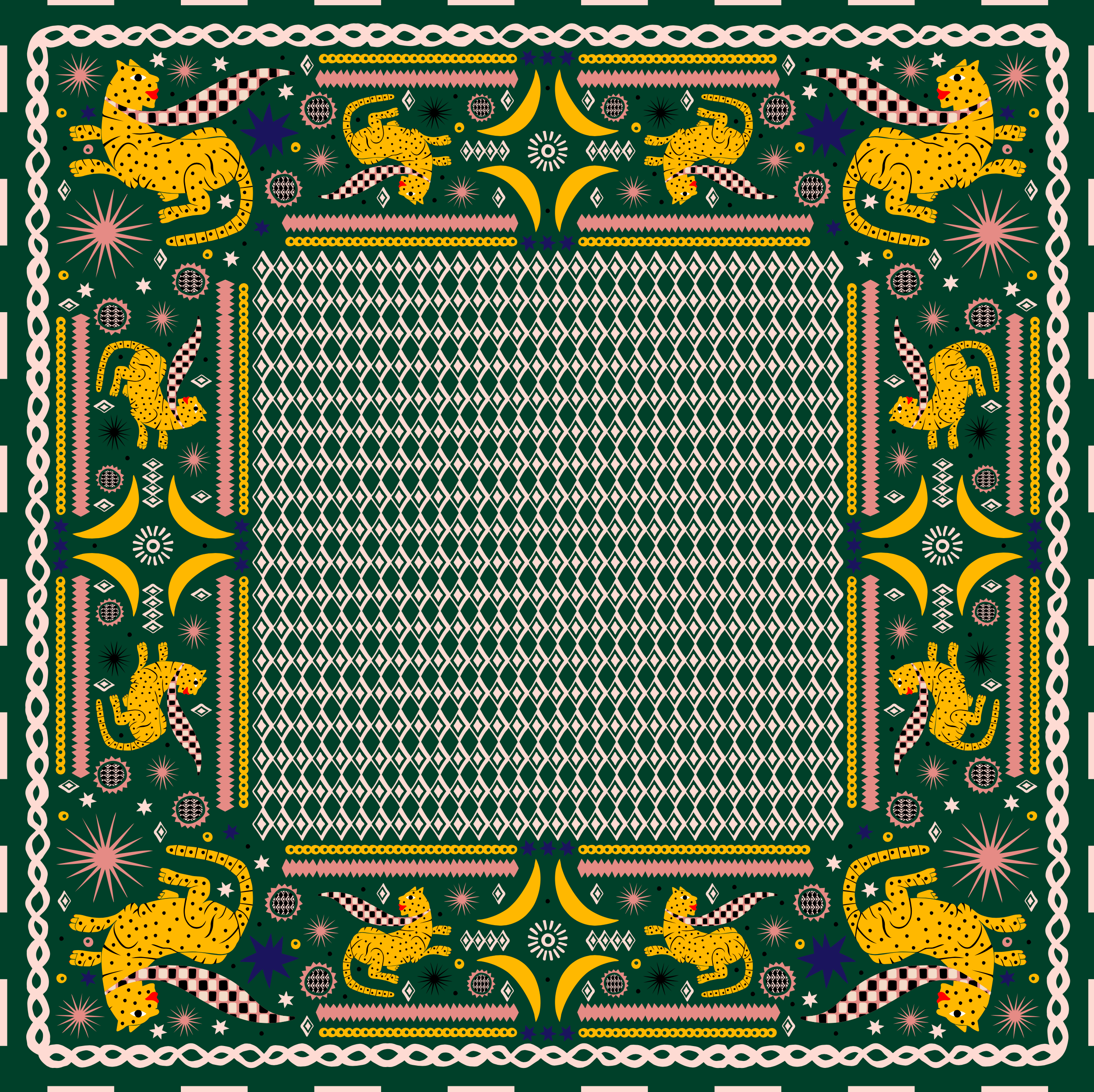 Cheetah No.3 Bandana