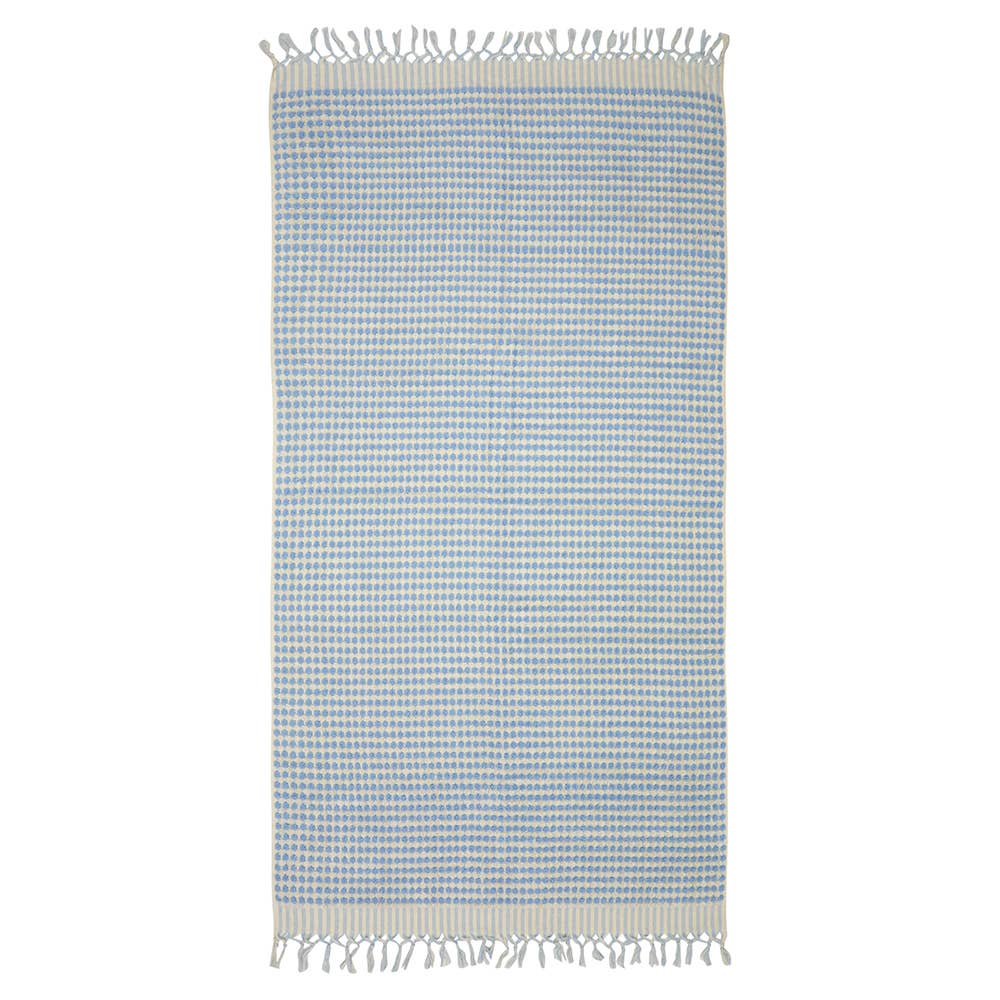 Pompom Bubble Handloom Bath Turkish Towels Farmhouse Decor