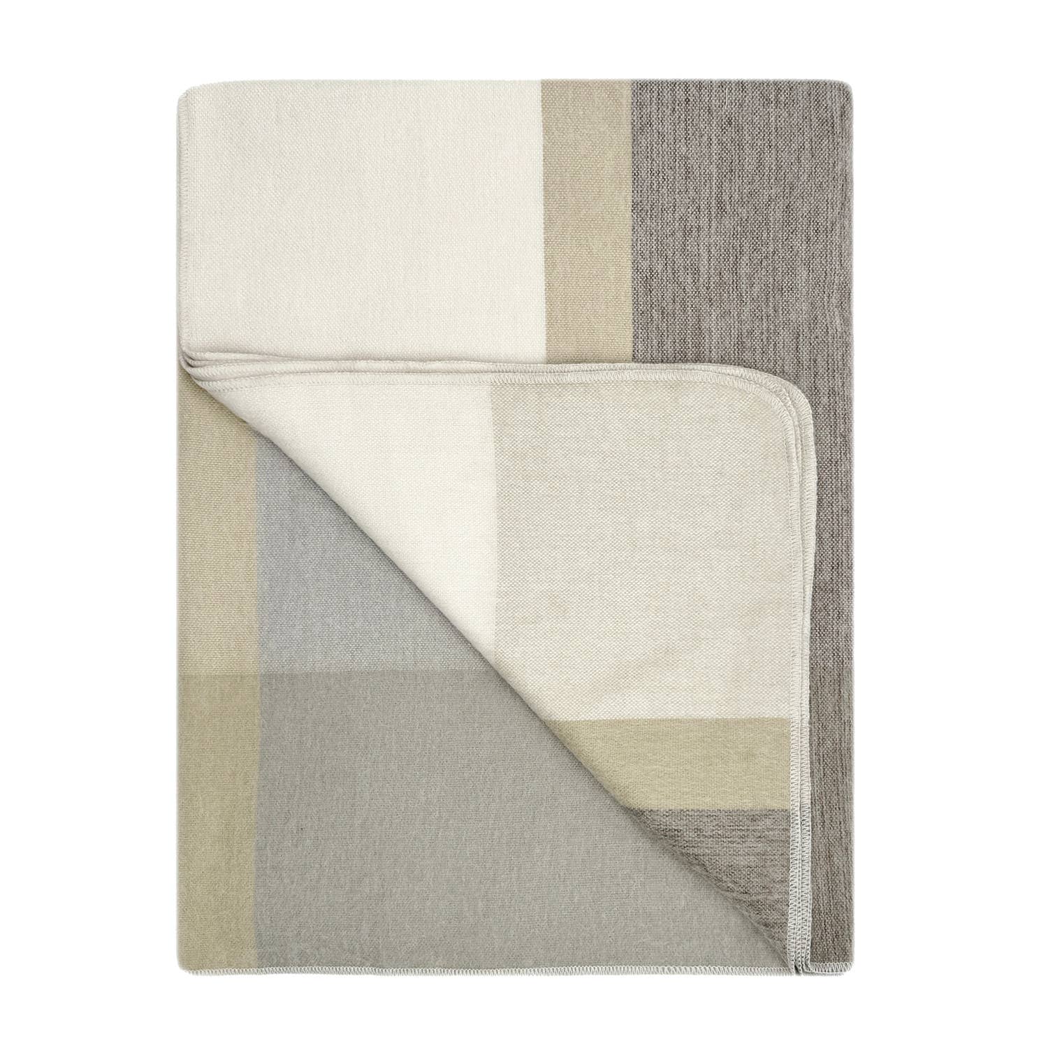 Alpaca Throw Blanket - Salt Flat