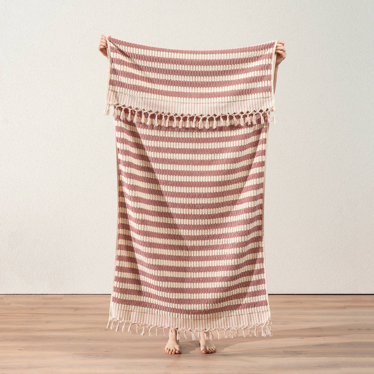 Lokum Stripe Bath & Beach Towel