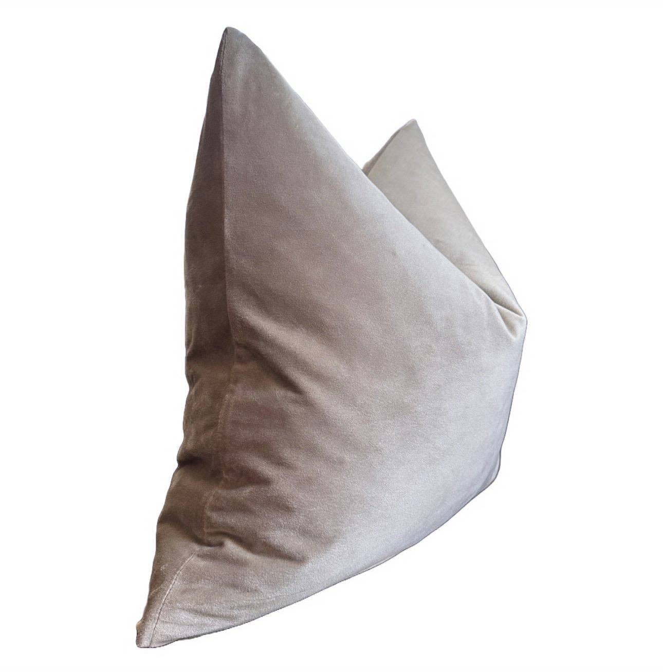 Pewter Velvet Pillow