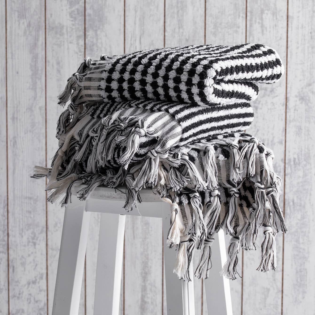 Pompom Bubble Handloomed Turkish Hand Towels farmhouse decor