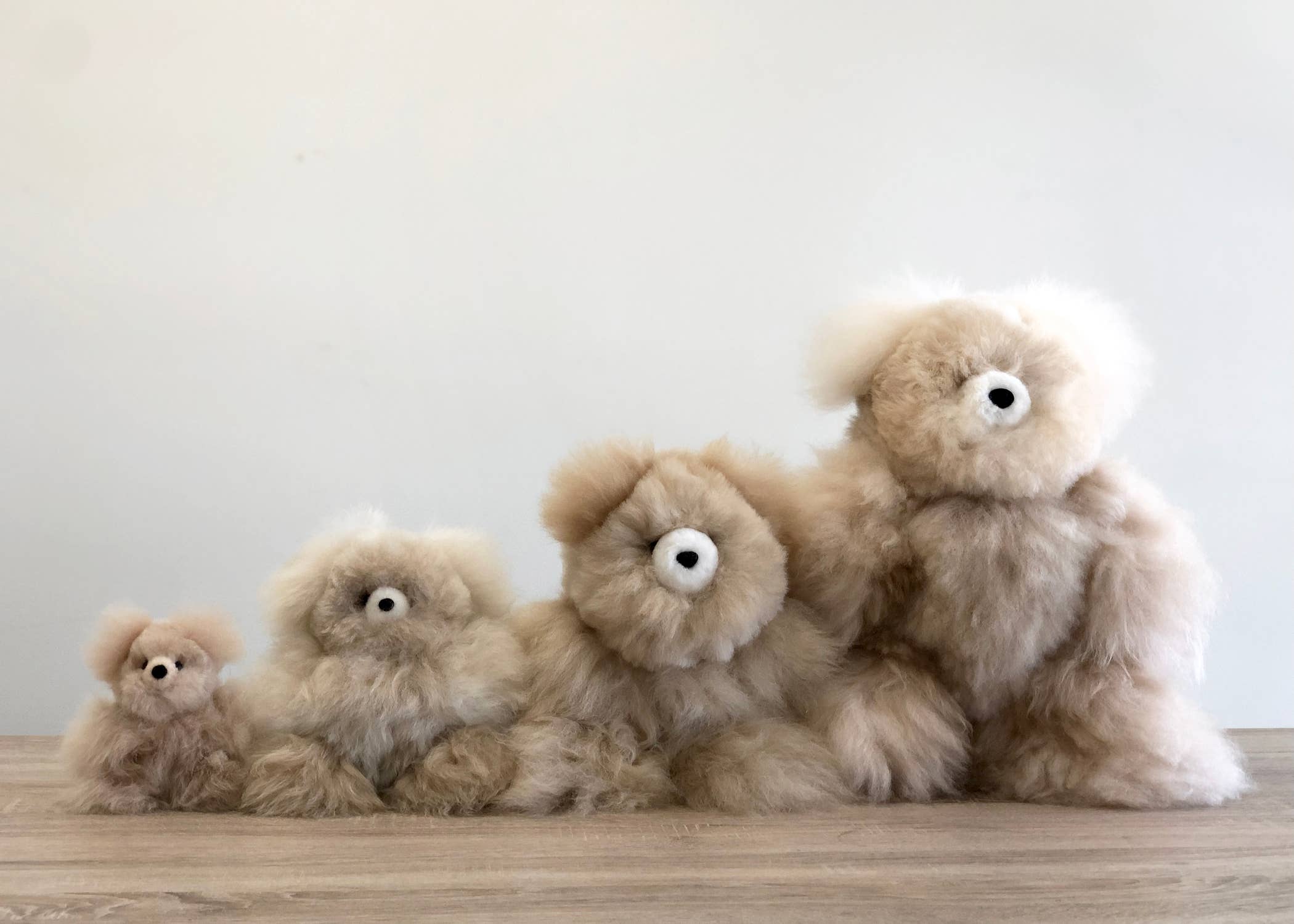 21" Large Alpaca Stuffed Animal - Bear