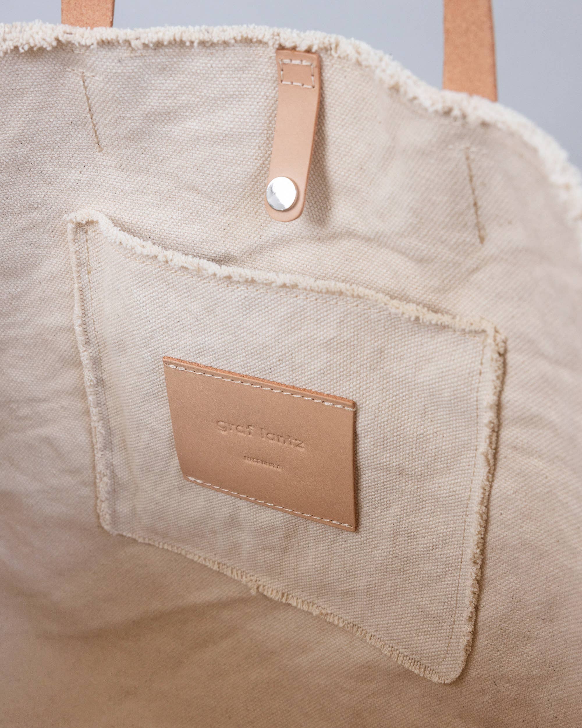 Hana Canvas Boat Bag - Seashell