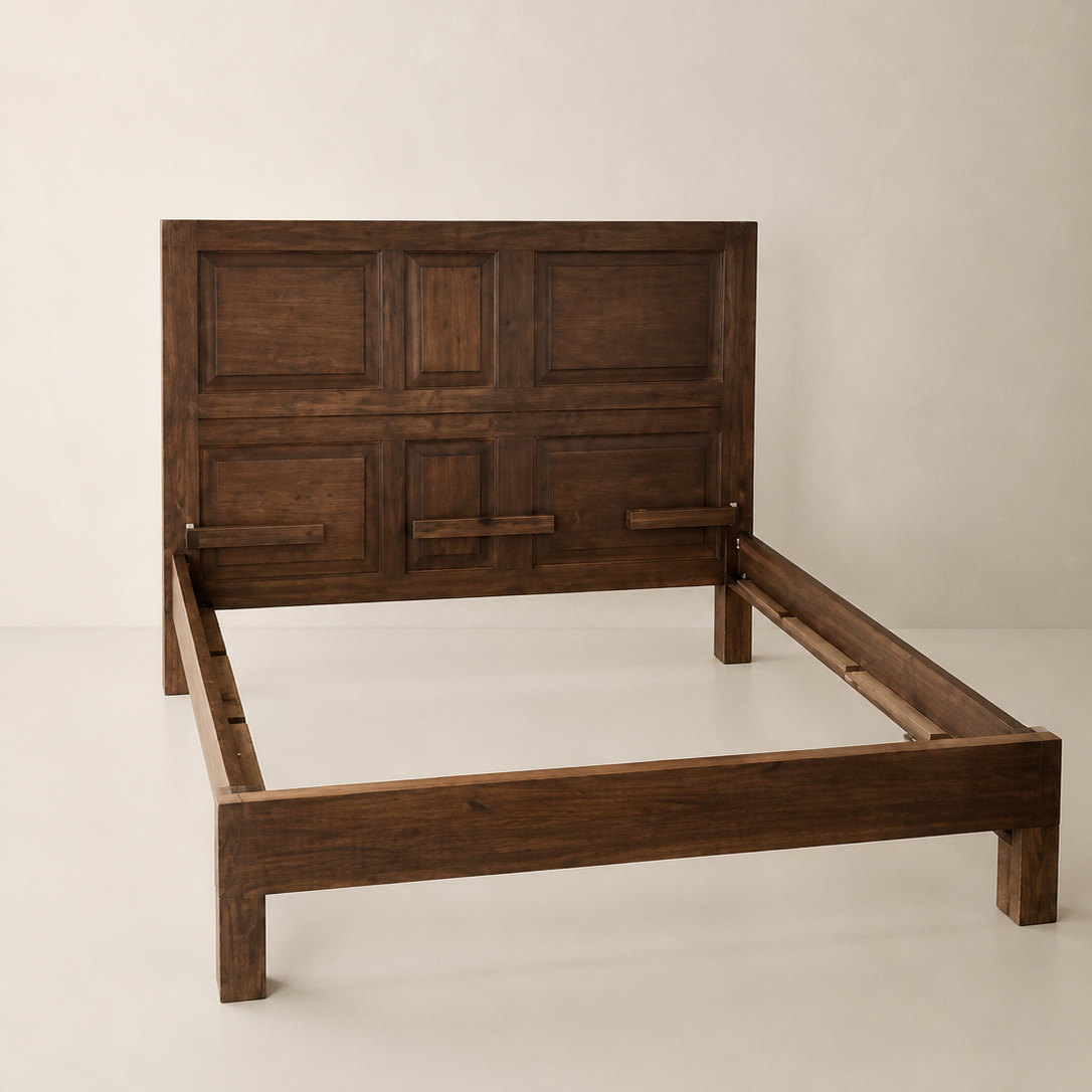 Vintage Door Bed Frame - CA King