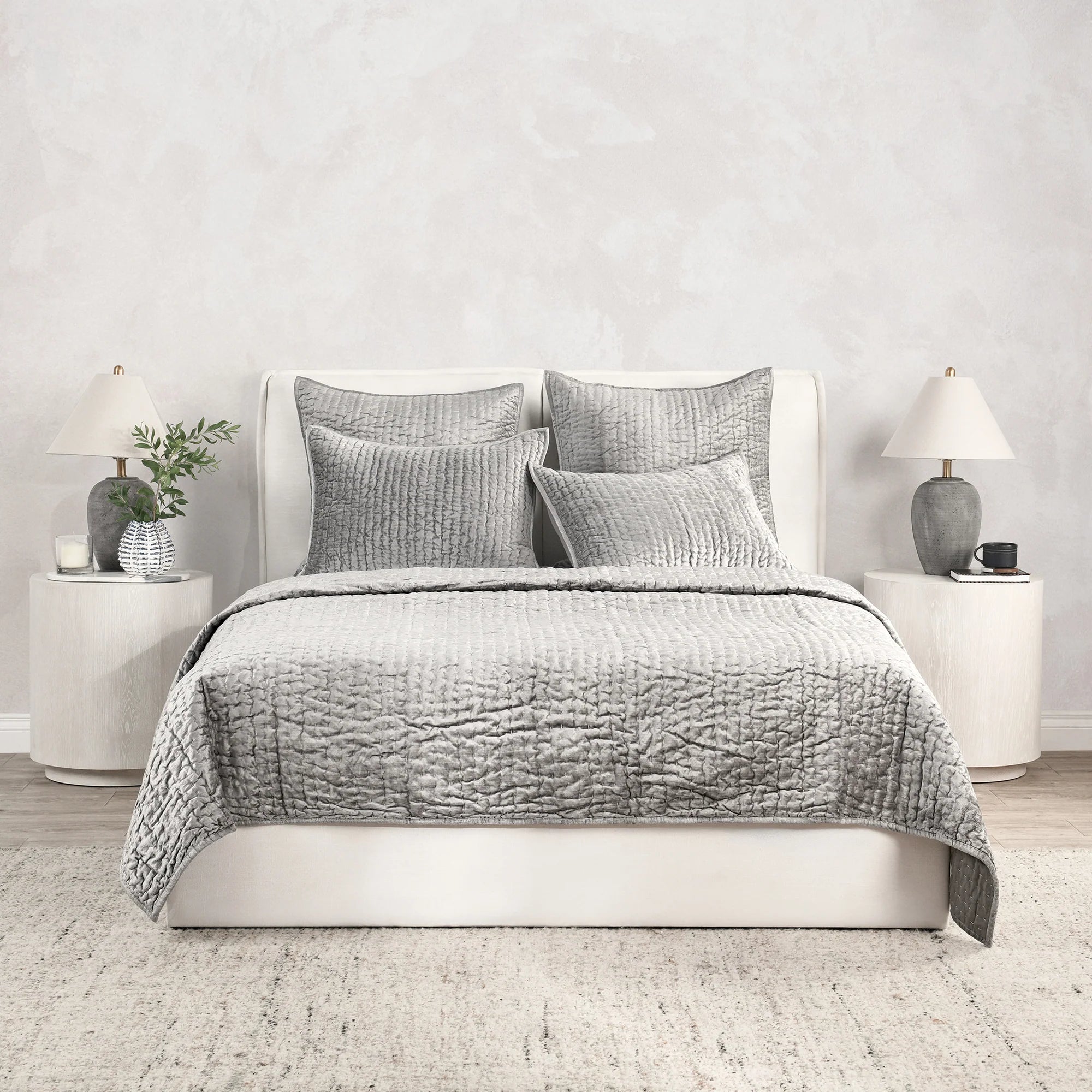 Betsy Quilt - Grey