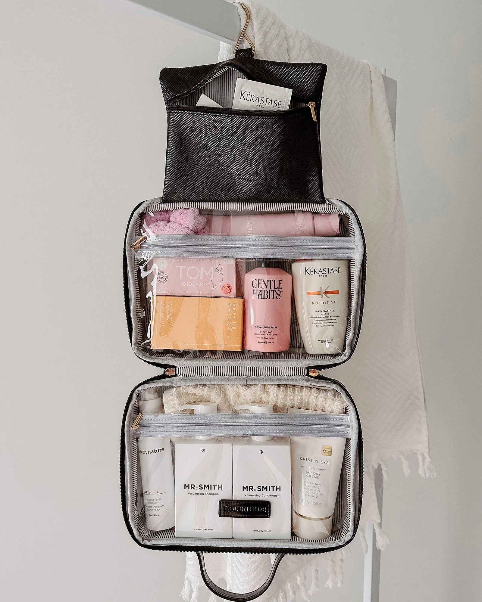 Baby Emma Toiletry Bag - Black