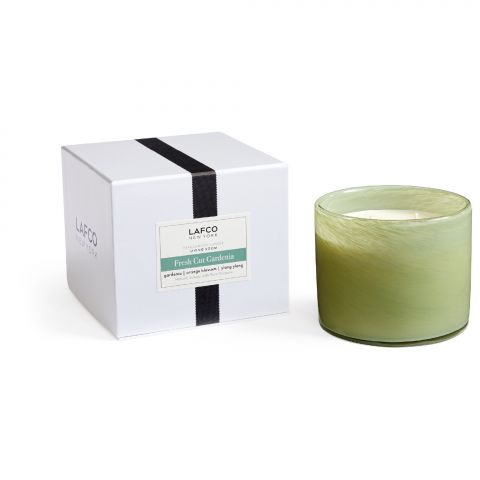 LAFCO: Living Room - Fresh Cut Gardenia 15.5oz Candle
