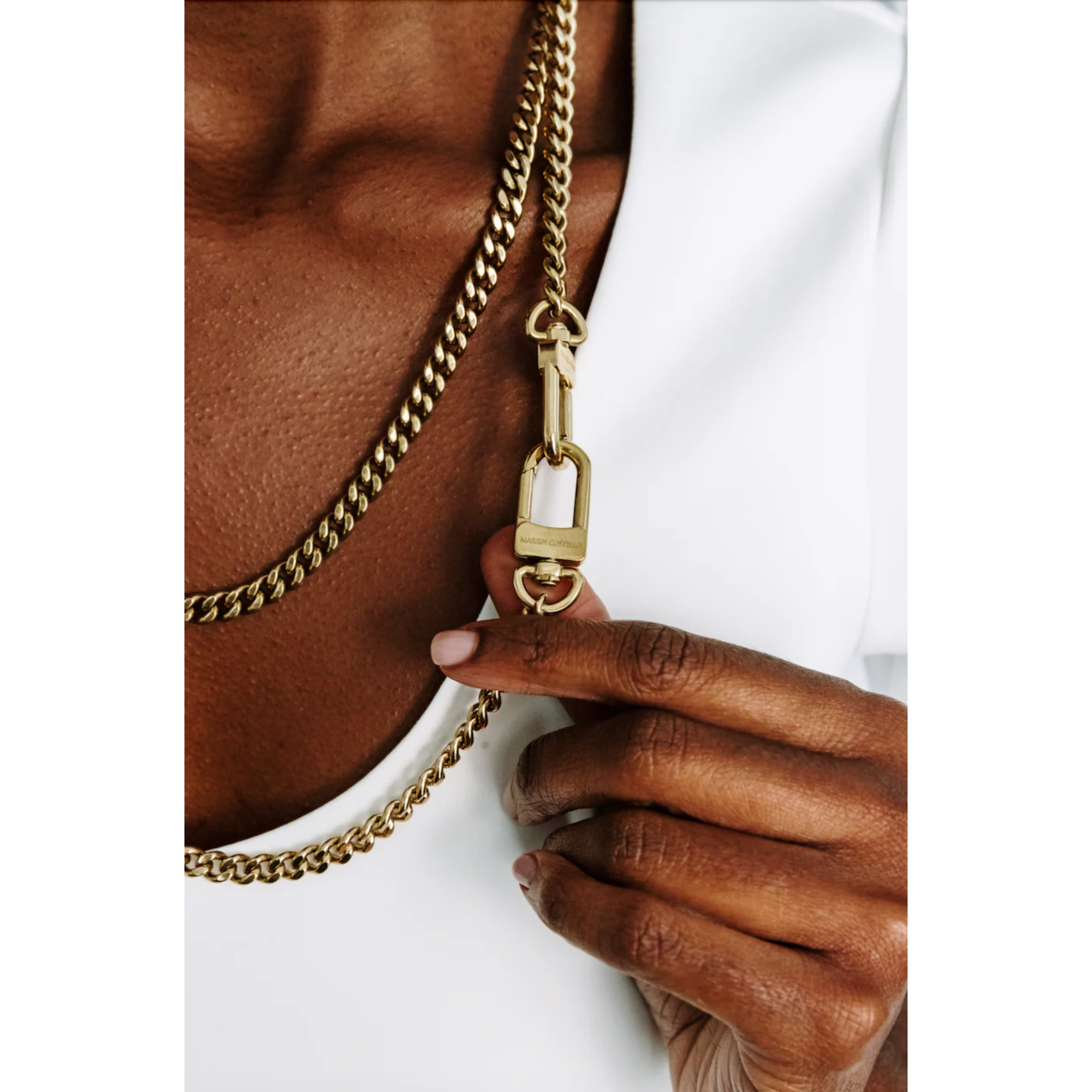 Kelsey Phone Chain (Three in One) - Mixed Metal