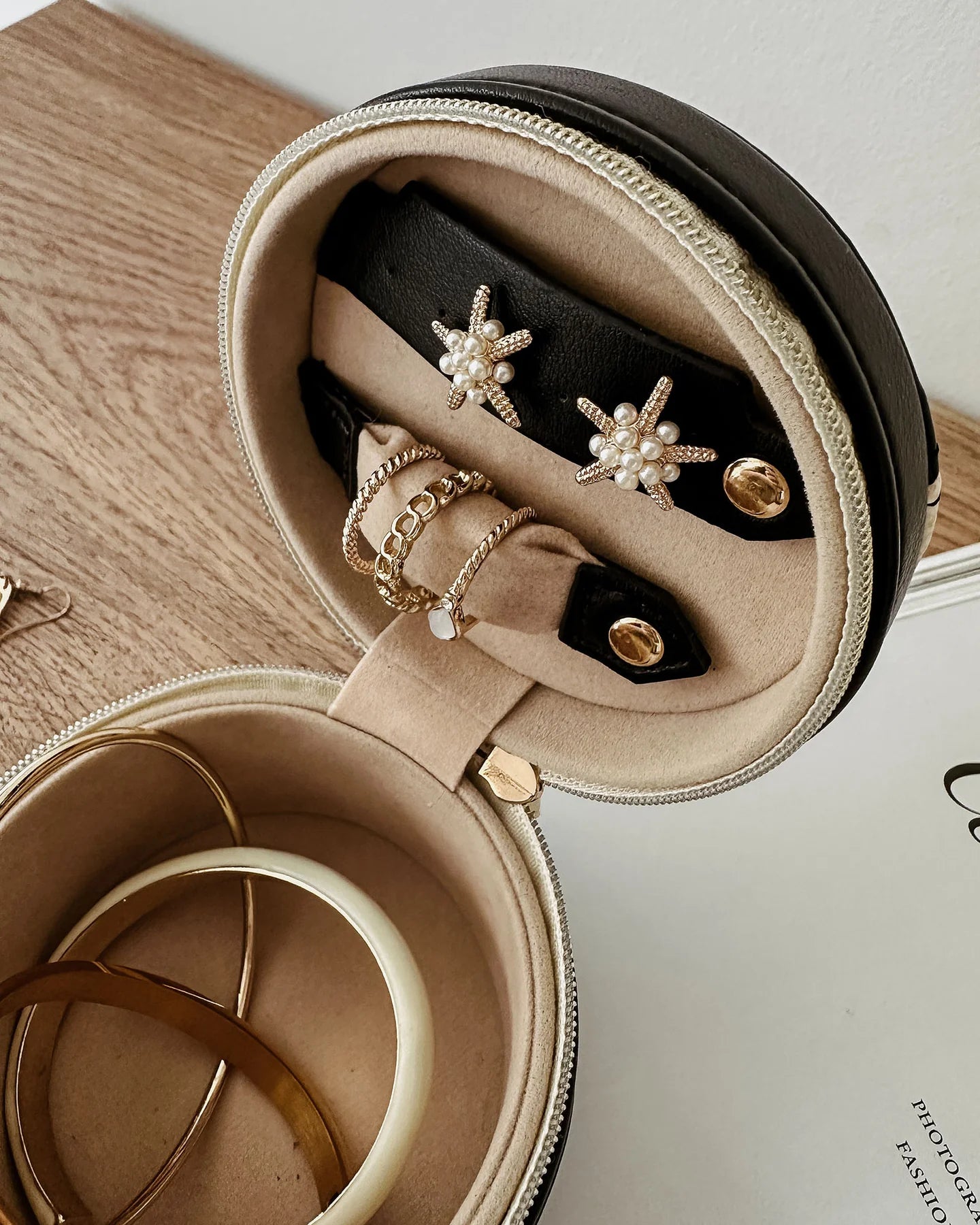 Loz Jewelry Box - Canvas Black