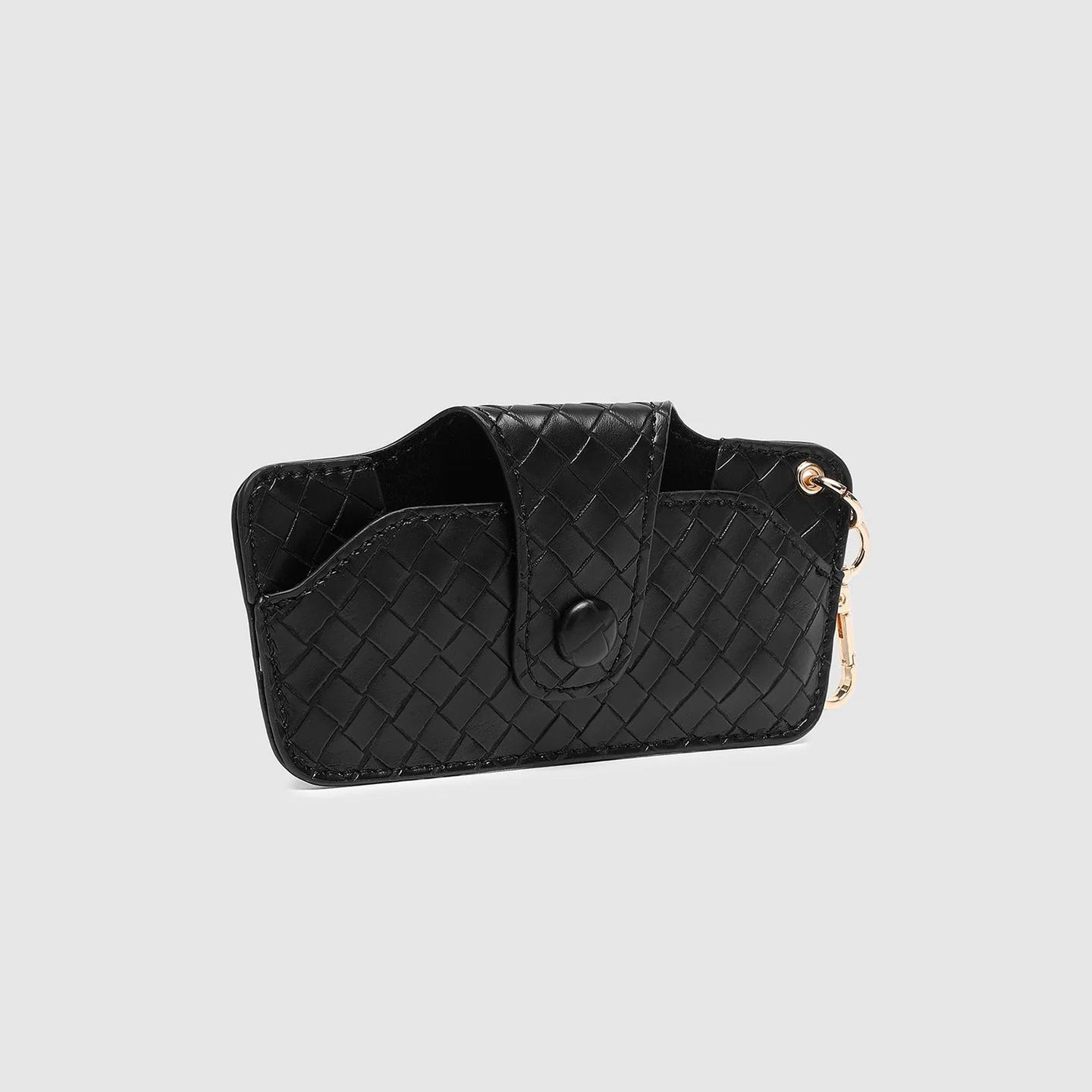 Skittle Sunglass Case - Woven Black