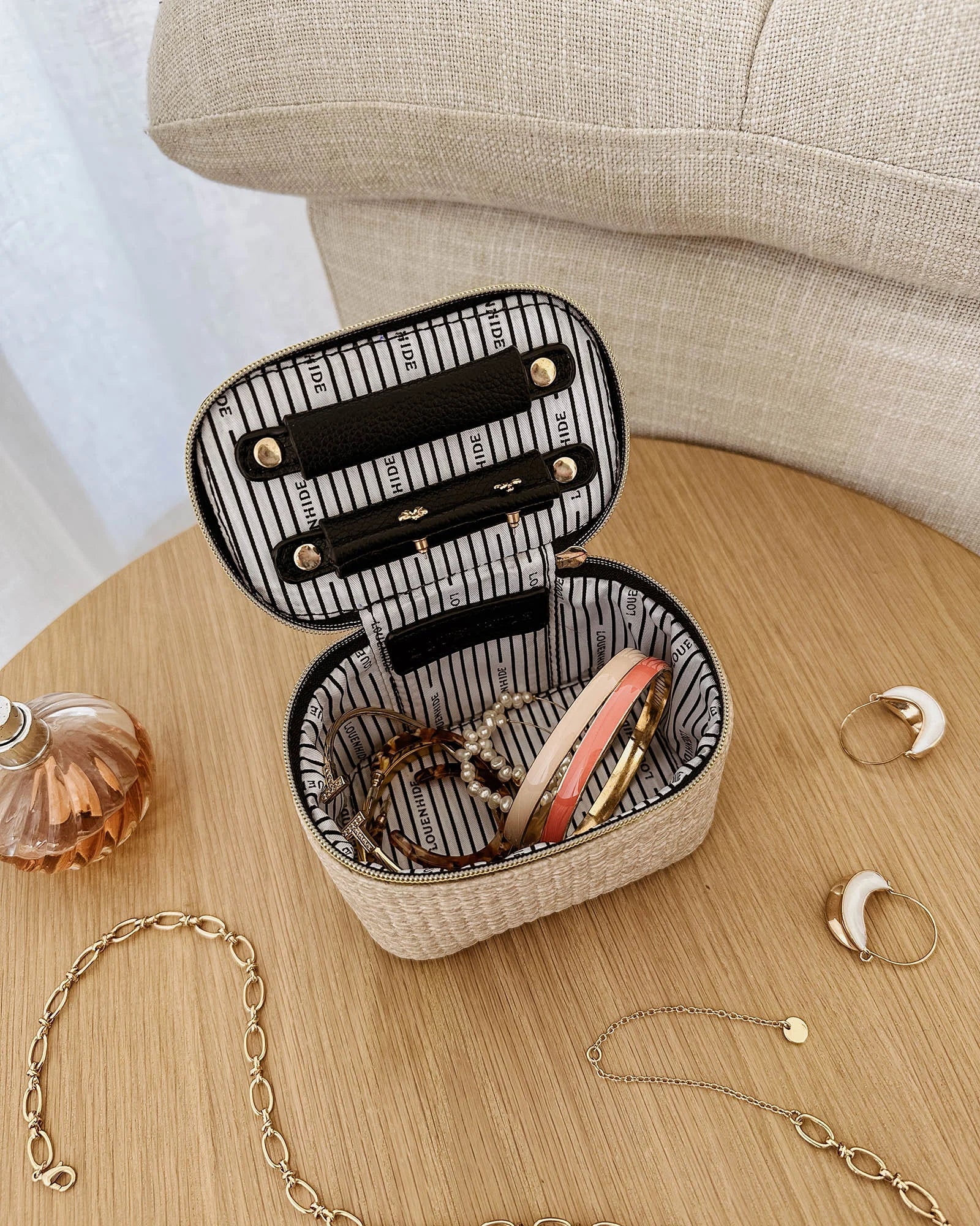Trudy Jewlery Case -  Black