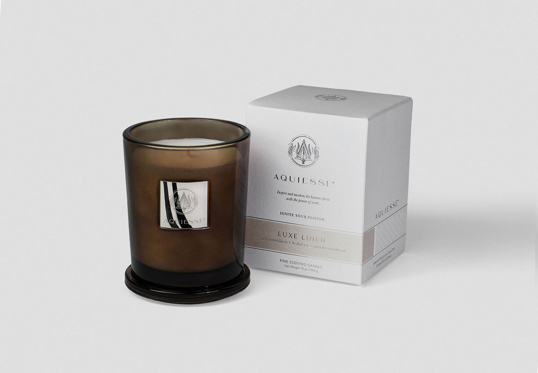 LUXE LINEN CANDLE