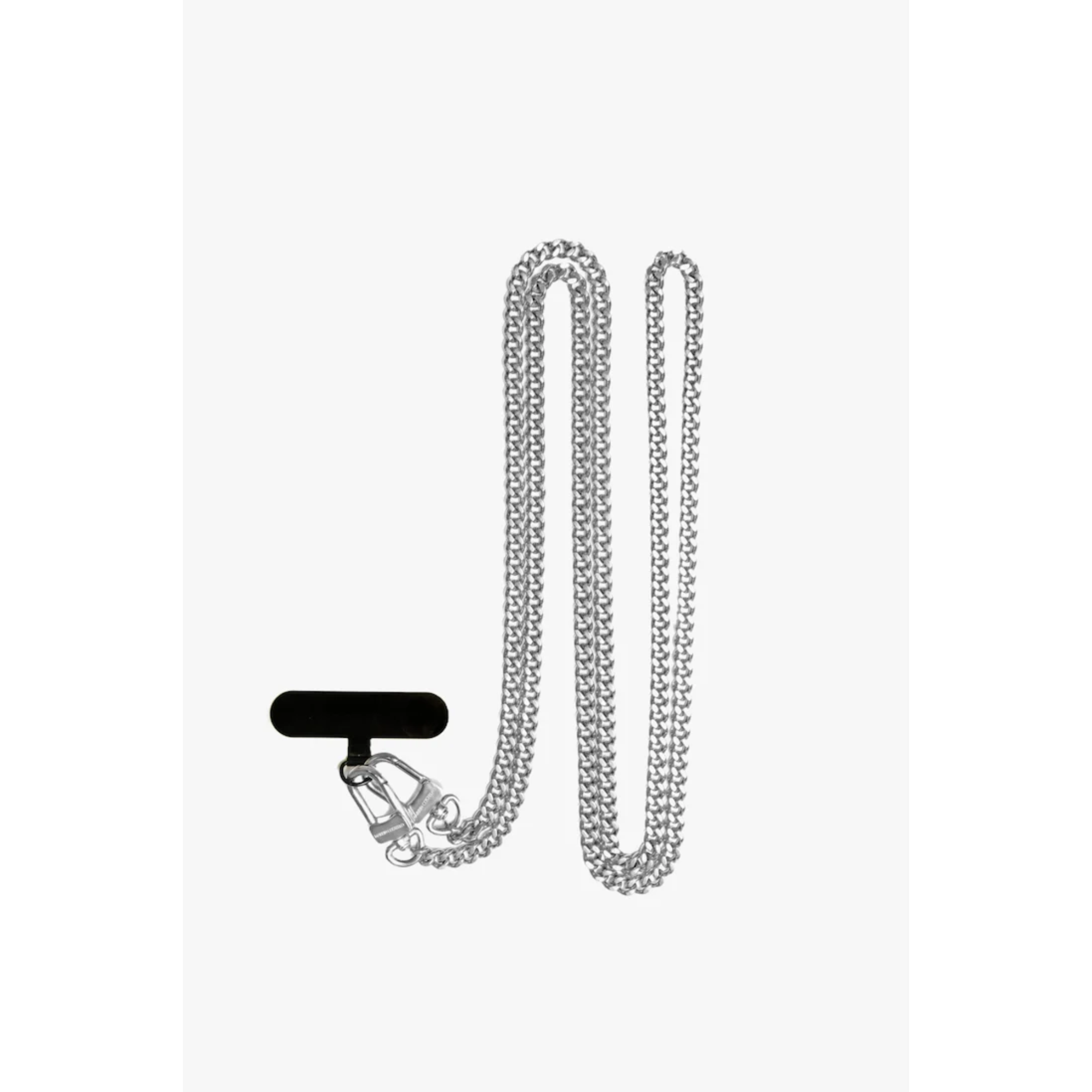 Kelsey Phone Chain (Three in One) - Silver